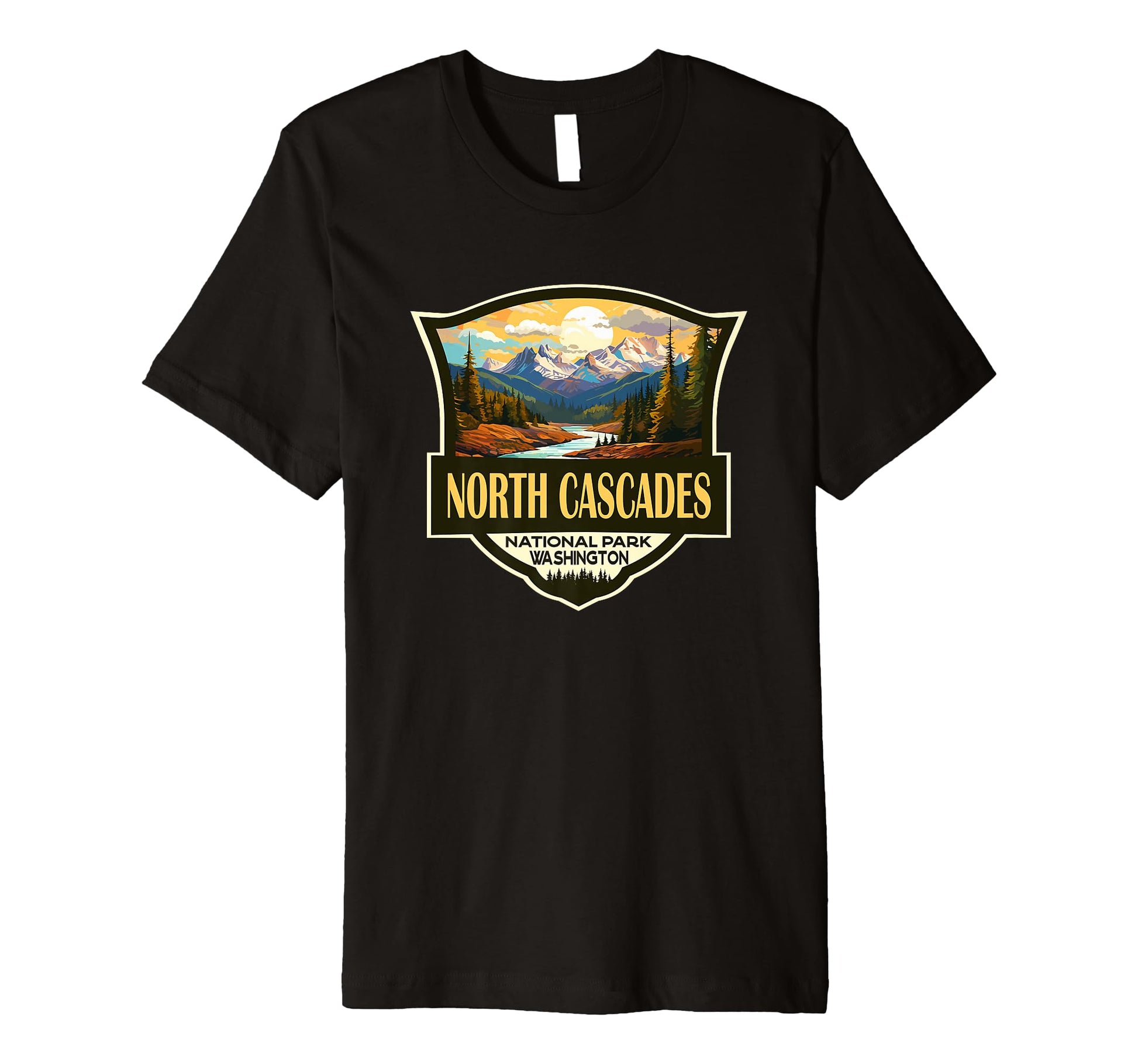 North Cascades National Park T-Shirt - Streetwear Style Men Women - T-Shirt, Sweatshirt, Hoodie