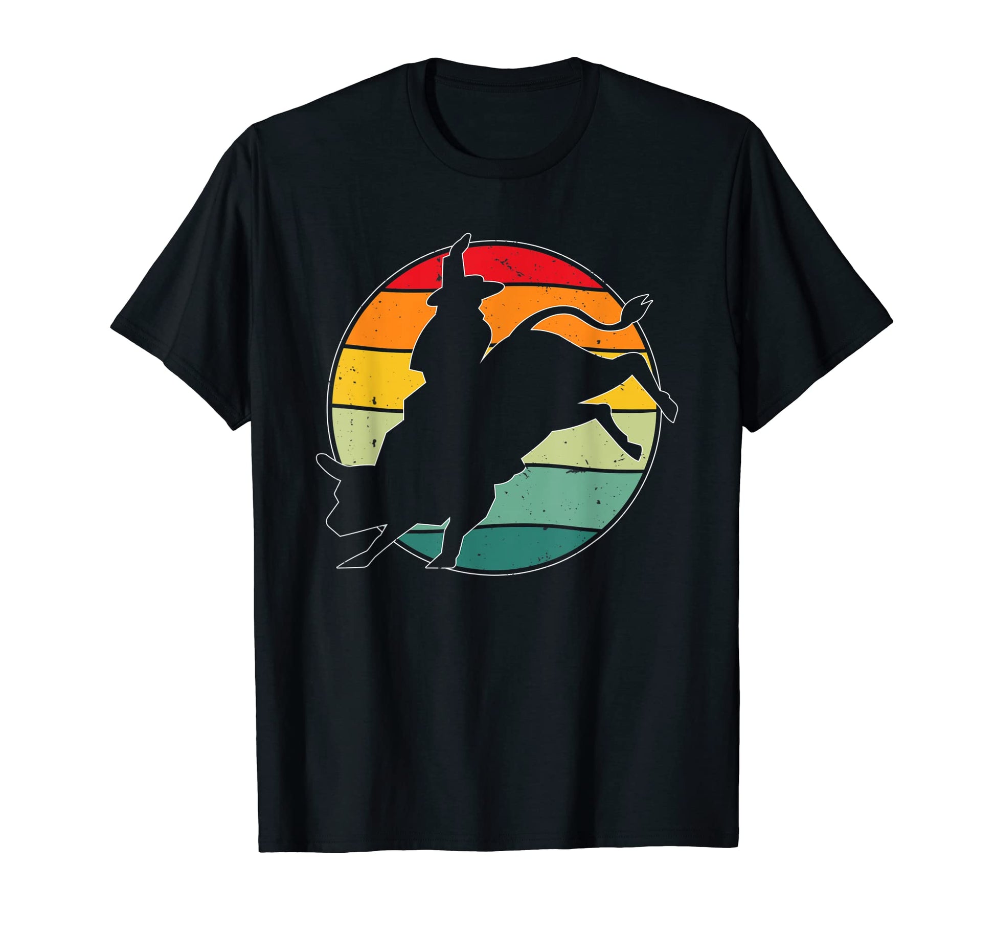 Rodeo Bull Riding Cowboy T-Shirt - Graphic Print Men Women - T-Shirt, Sweatshirt, Hoodie