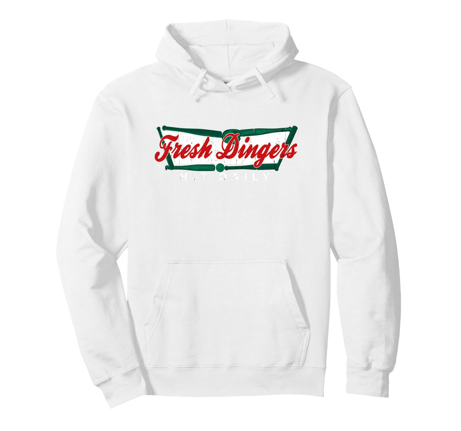 Dont Bunt Hit Fresh Dingers Funny Hoodie - Streetwear Style for Adults - T-Shirt, Sweatshirt, Hoodie