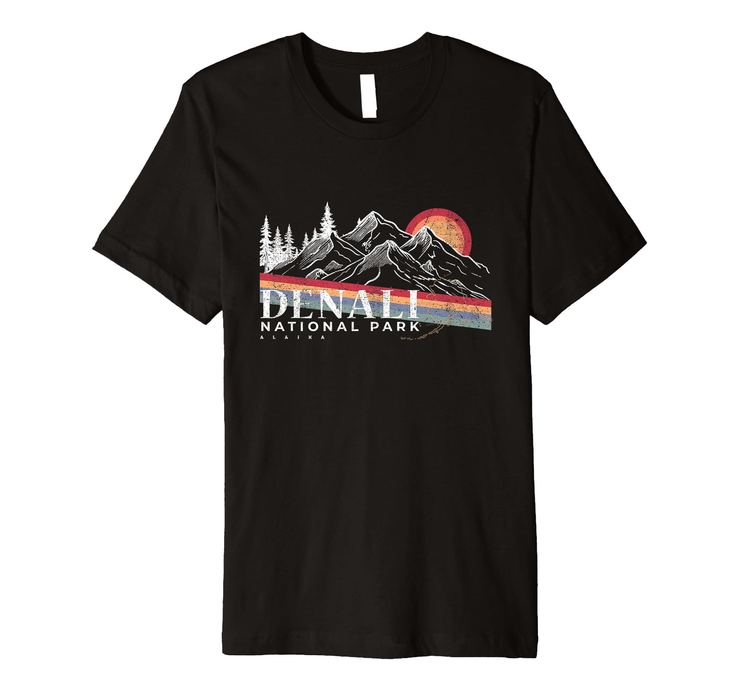Denali National Park Alaska Mountains T-Shirt - Streetwear Style Men Women - T-Shirt, Sweatshirt, Hoodie