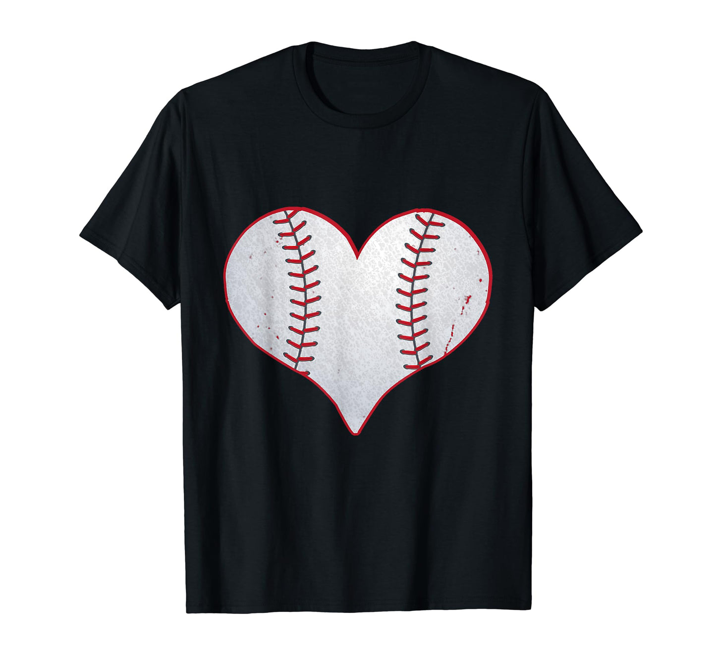 I Love Baseball Heart T-Shirt - Unique Graphic Men Women - T-Shirt, Sweatshirt, Hoodie