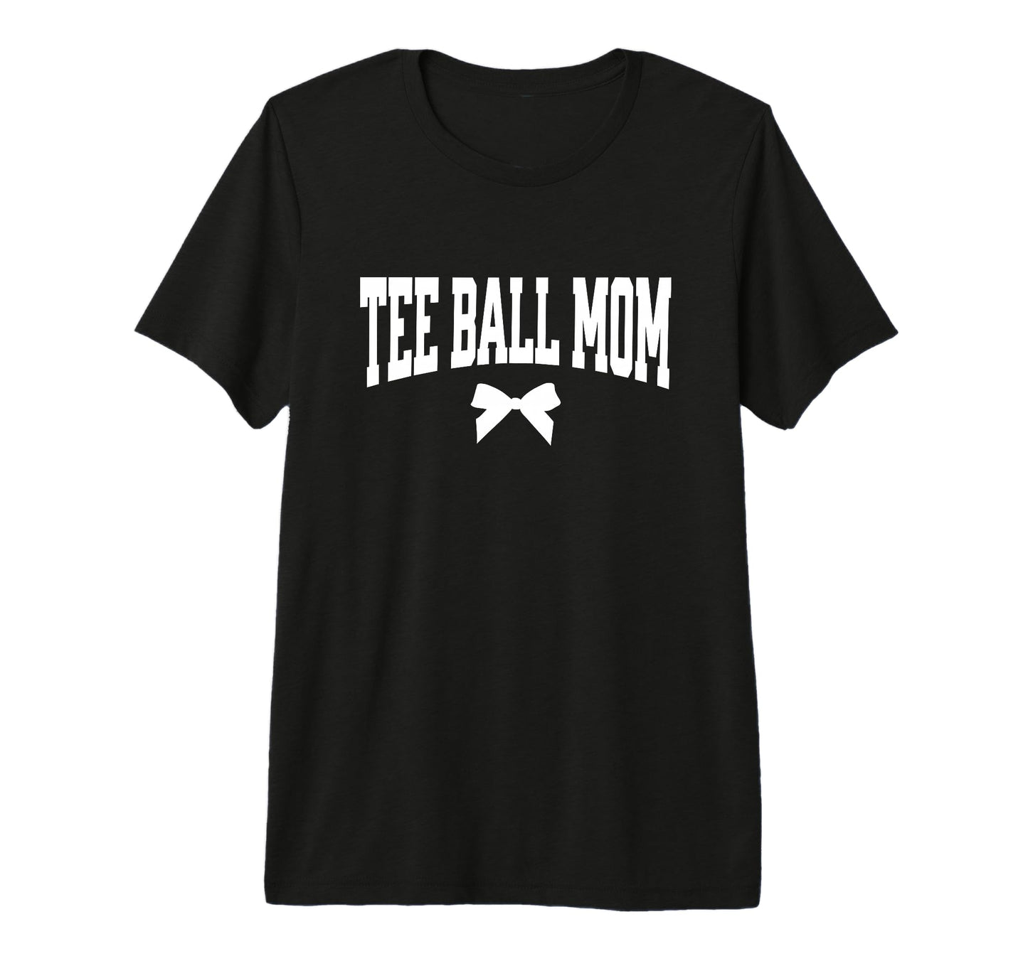 Ball Mom Bow T Ball Mom Baseball Mom T-Shirt - Streetwear Style for Adults - T-Shirt, Sweatshirt, Hoodie