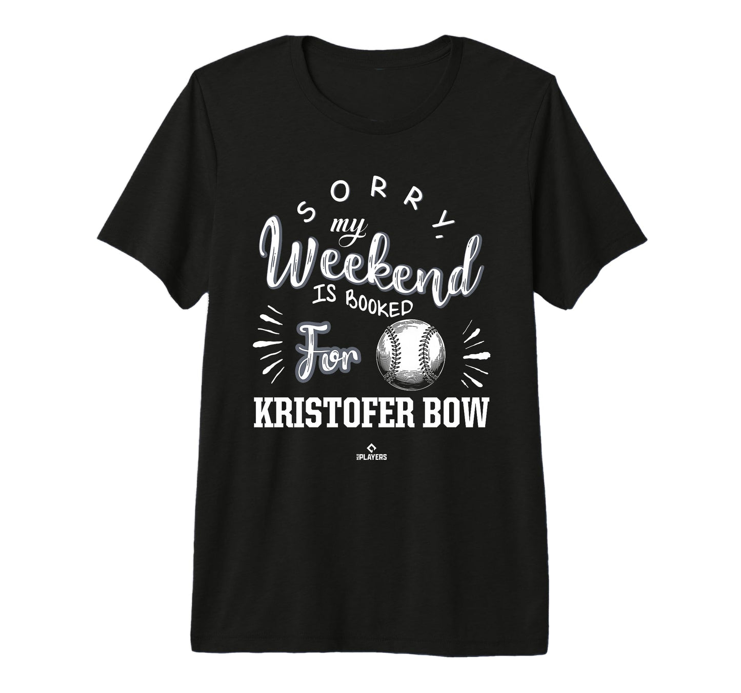 Weekend Booked Kristofer Bow Prospect T-Shirt - Unique Graphic for Adults - T-Shirt, Sweatshirt, Hoodie