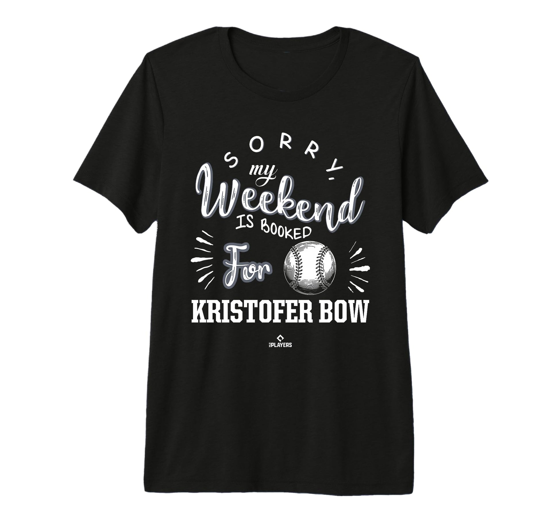 Weekend Booked Kristofer Bow Prospect T-Shirt - Unique Graphic for Adults - T-Shirt, Sweatshirt, Hoodie