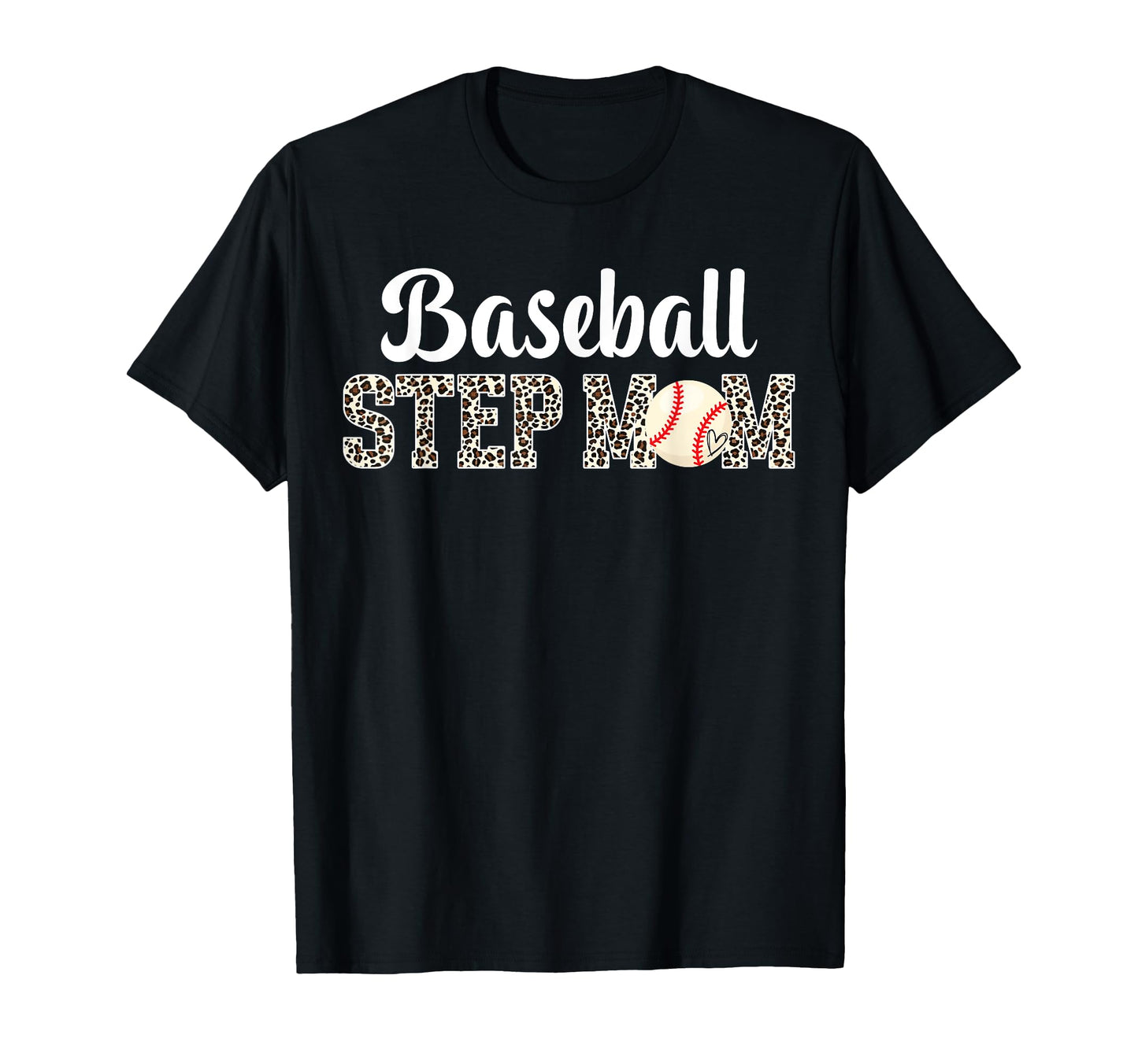 Baseball Step Mom Baseball Player T-Shirt - Custom Art Print for Adults - T-Shirt, Sweatshirt, Hoodie