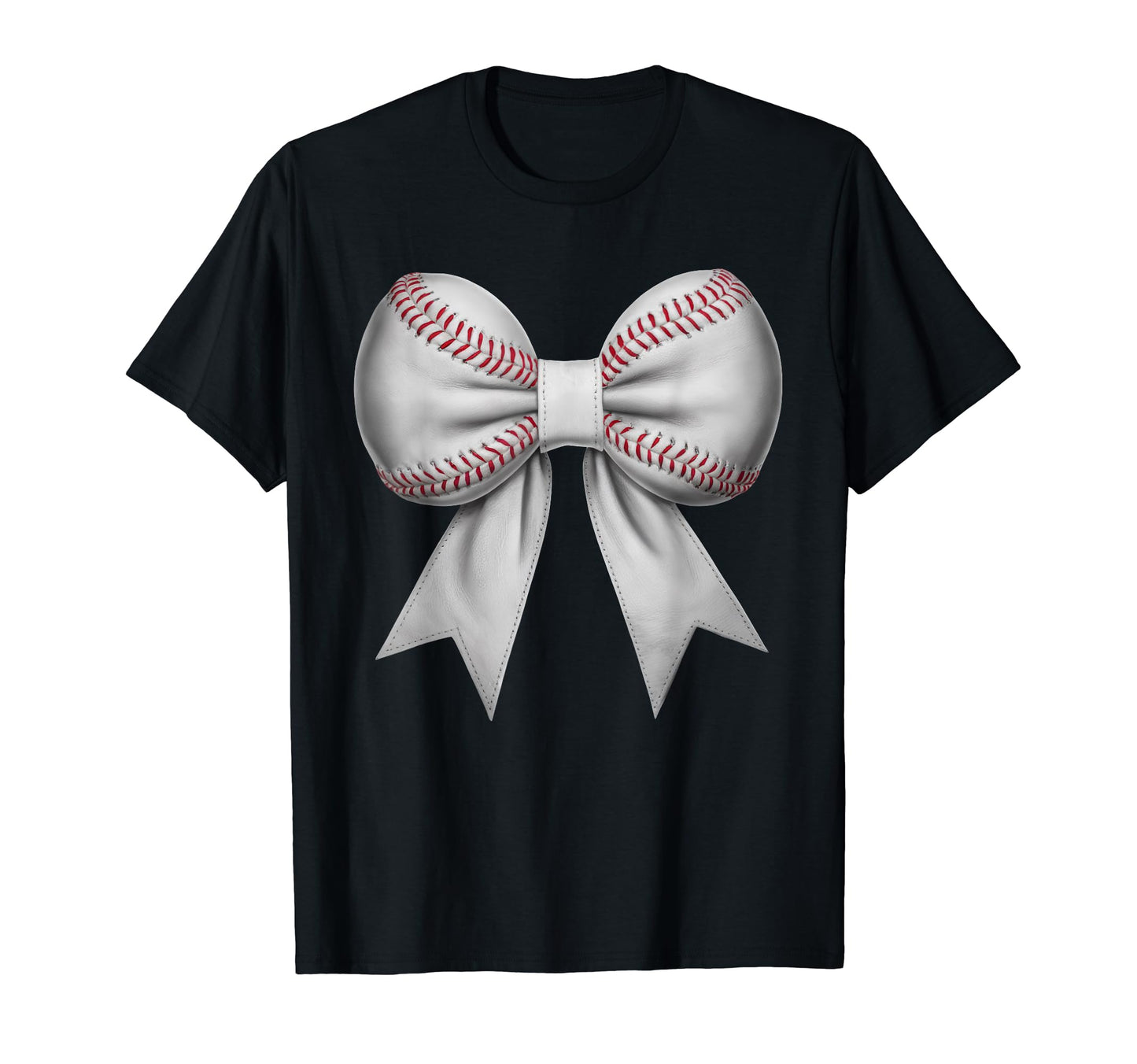 Coquette Bow Funny Baseball Lover T-Shirt - Streetwear Style for Adults - T-Shirt, Sweatshirt, Hoodie