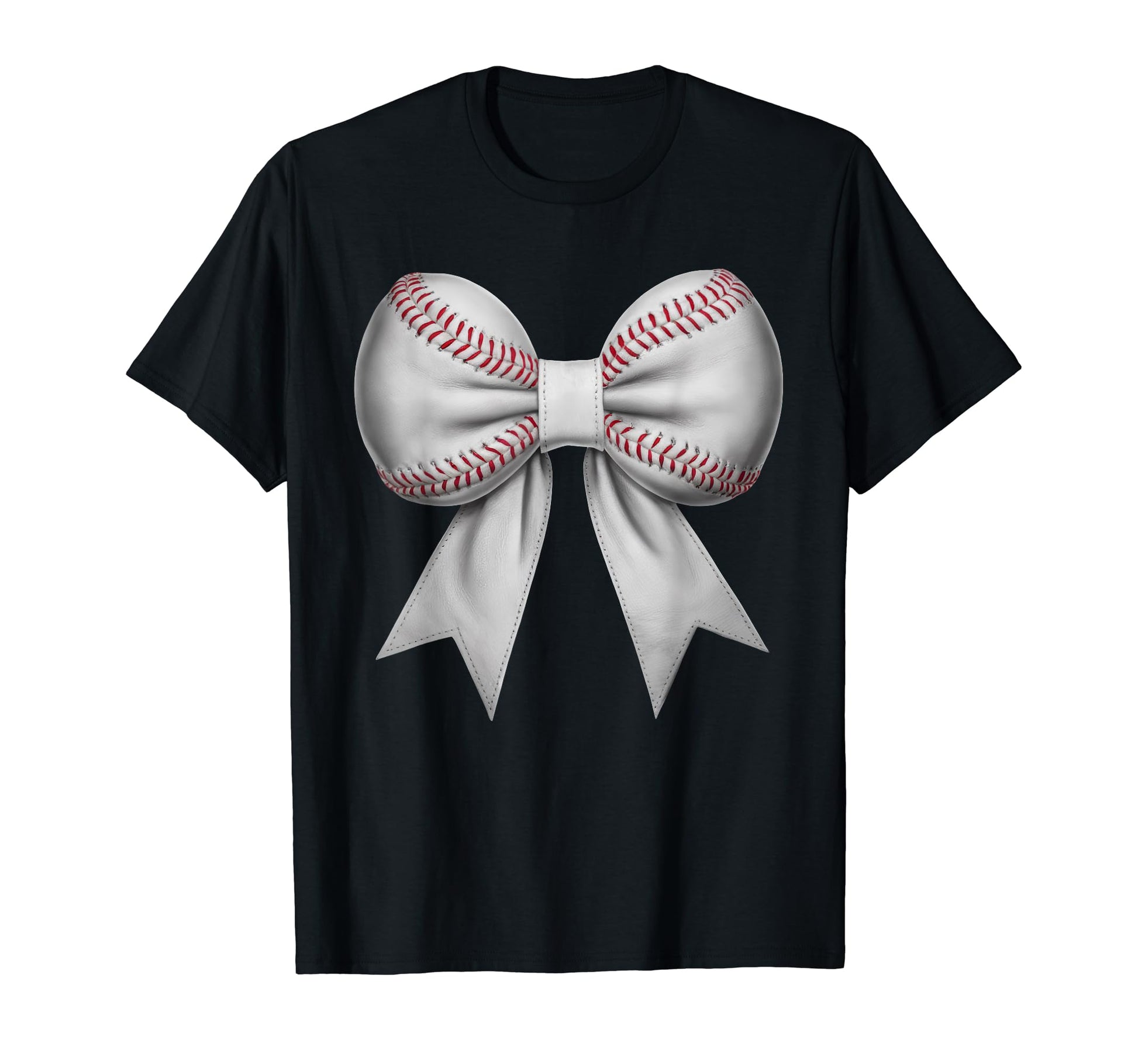 Coquette Bow Funny Baseball Lover T-Shirt - Streetwear Style for Adults - T-Shirt, Sweatshirt, Hoodie