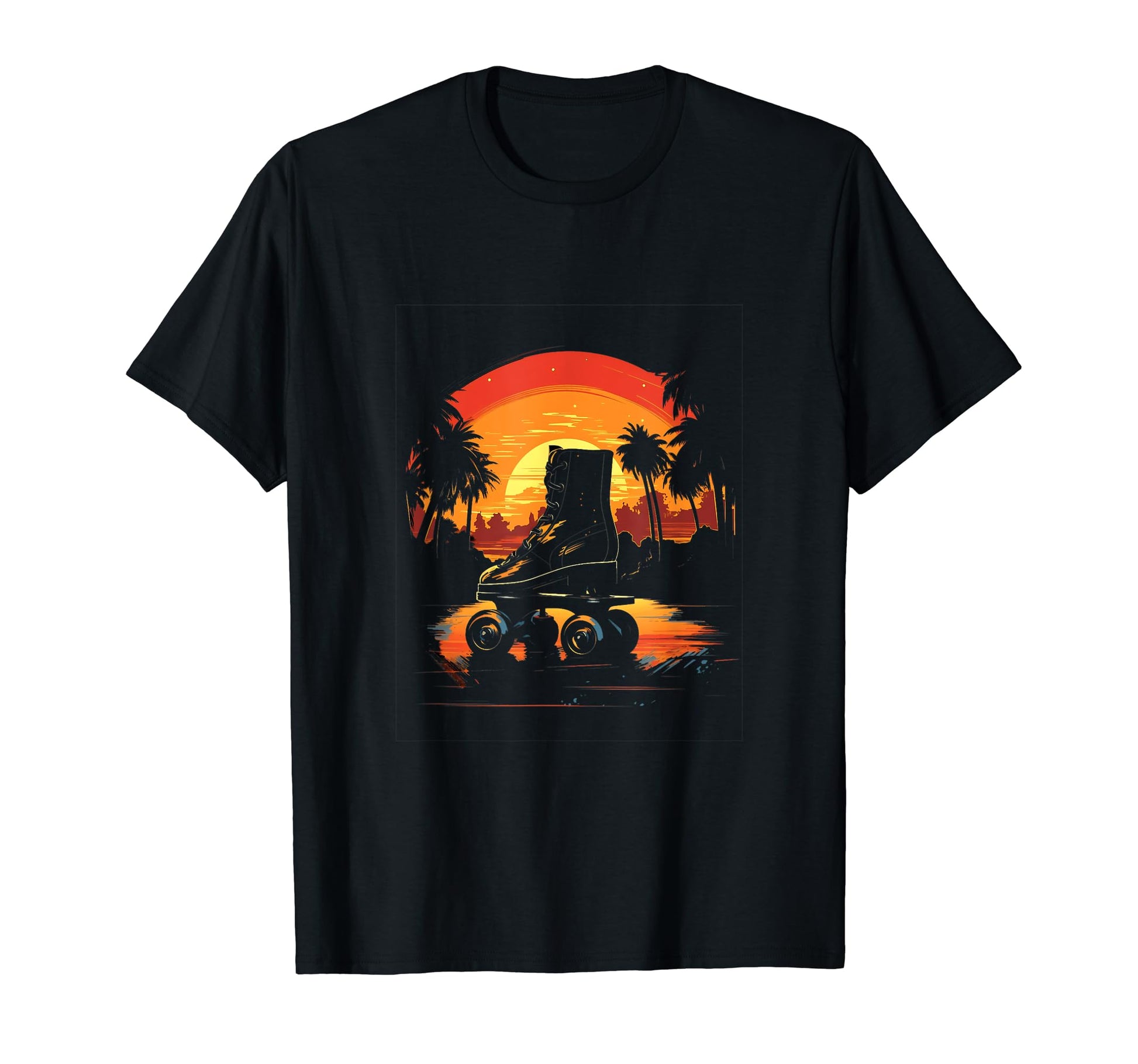 Roller Skates Roller Skating Skater T-Shirt - Minimalist Print Men Women - T-Shirt, Sweatshirt, Hoodie