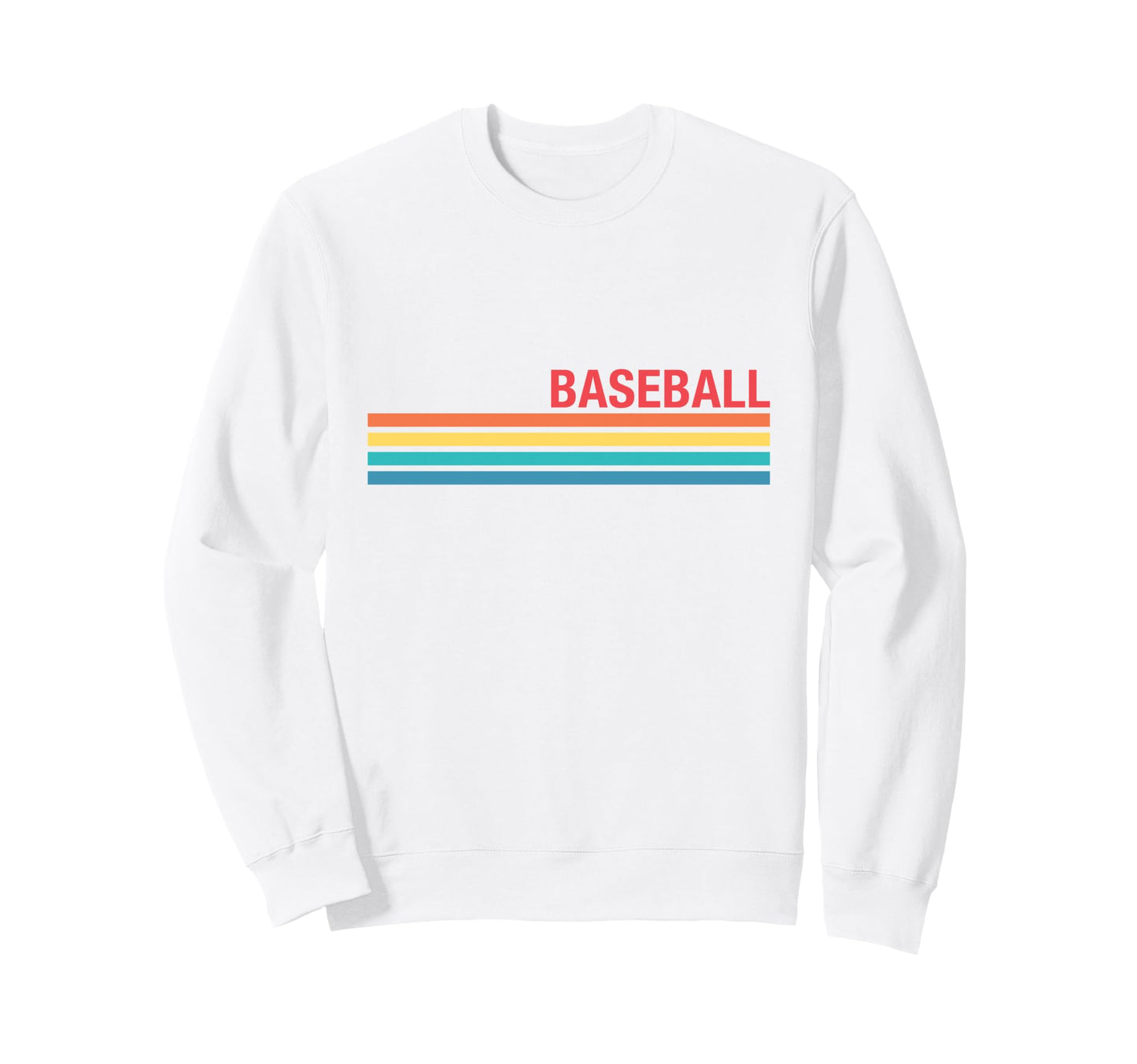Baseball Sweatshirt - Custom Art Print Men Women - T-Shirt, Sweatshirt, Hoodie
