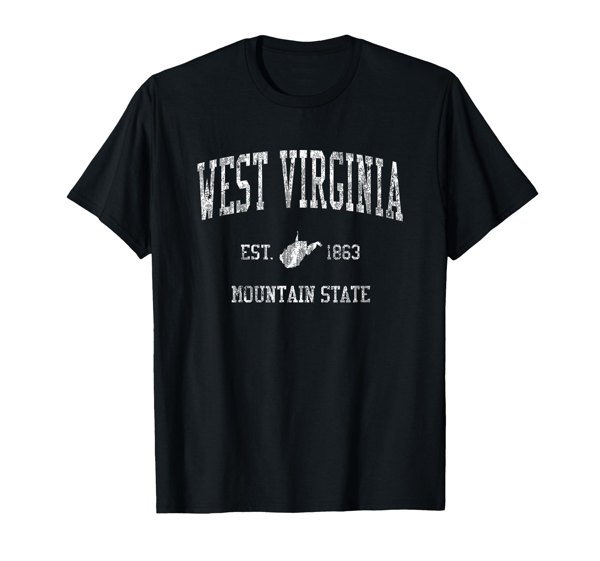 West Virginia Sports West Virginian T-Shirt - Custom Art Print for Adults - T-Shirt, Sweatshirt, Hoodie