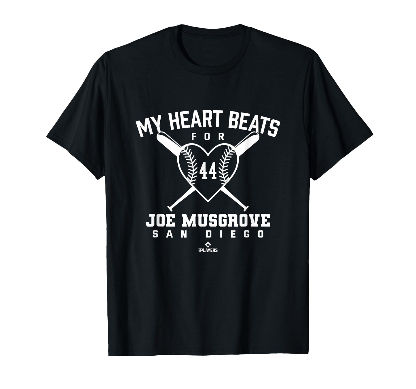 My Heart Beats Joe Musgrove Valentines T-Shirt - Novelty Apparel Men Women - T-Shirt, Sweatshirt, Hoodie