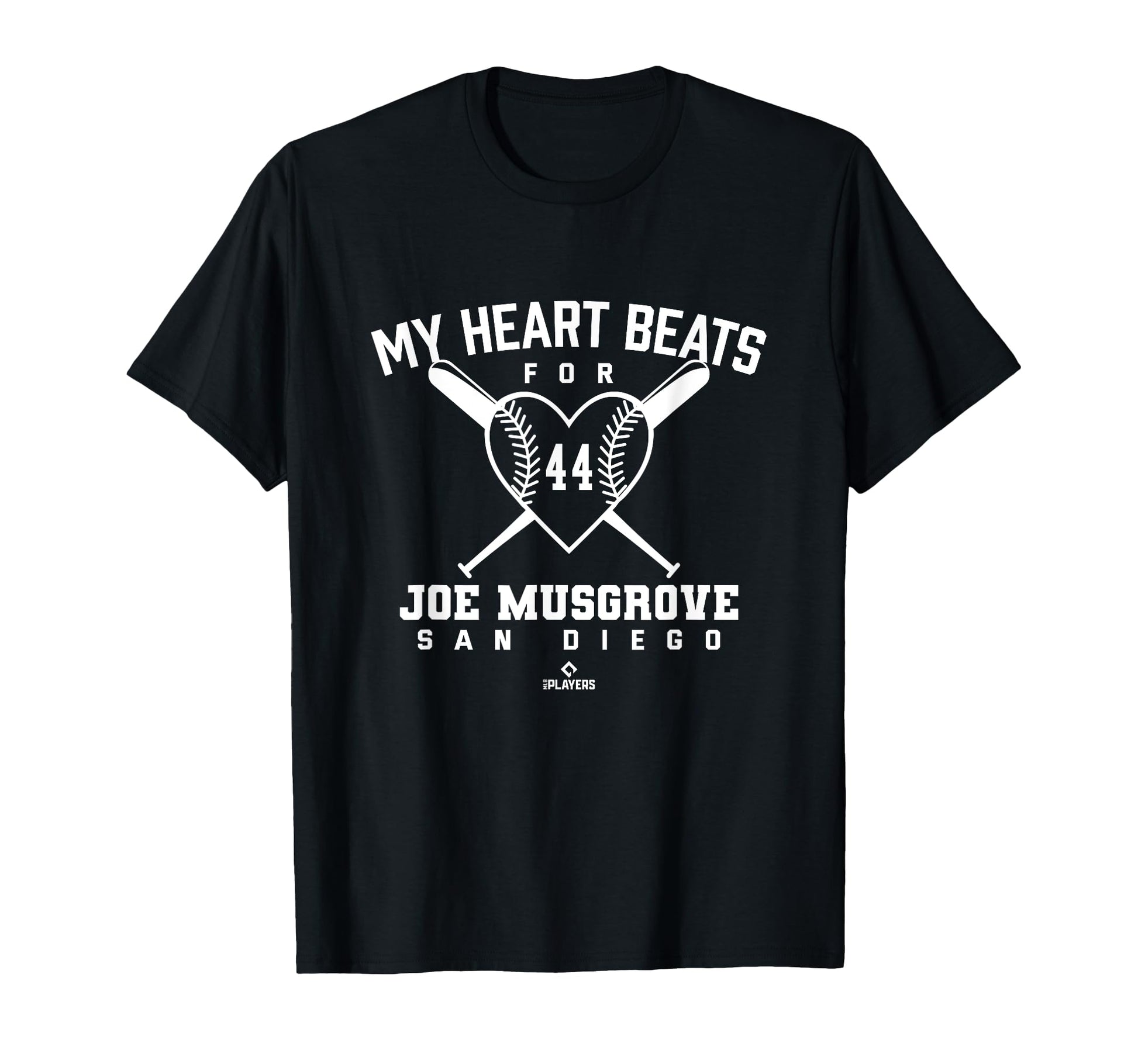 My Heart Beats Joe Musgrove Valentines T-Shirt - Novelty Apparel Men Women - T-Shirt, Sweatshirt, Hoodie