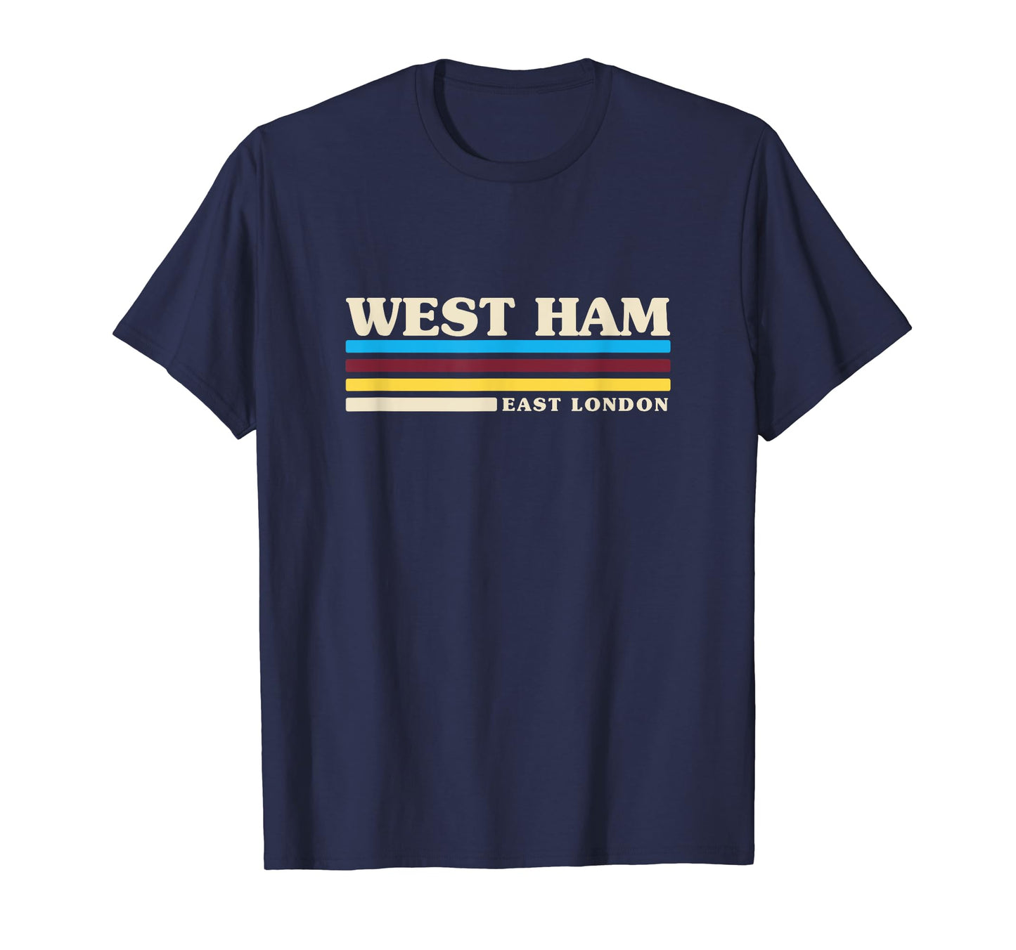 Stripe West Ham T-Shirt - Graphic Print Men Women - T-Shirt, Sweatshirt, Hoodie
