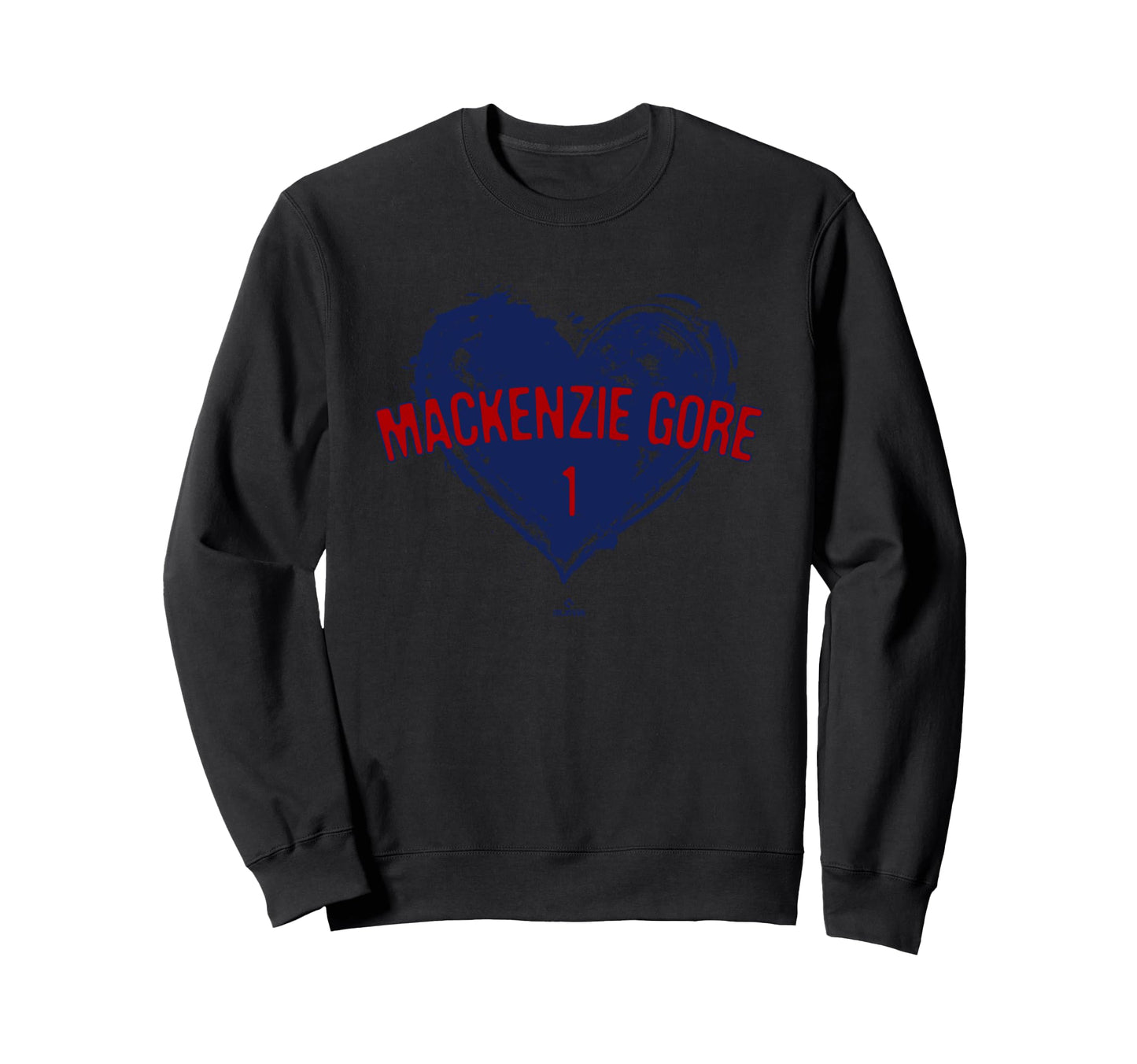 Distressed Heart Mackenzie Gore Sweatshirt - Aesthetic Graphic for Adults - T-Shirt, Sweatshirt, Hoodie