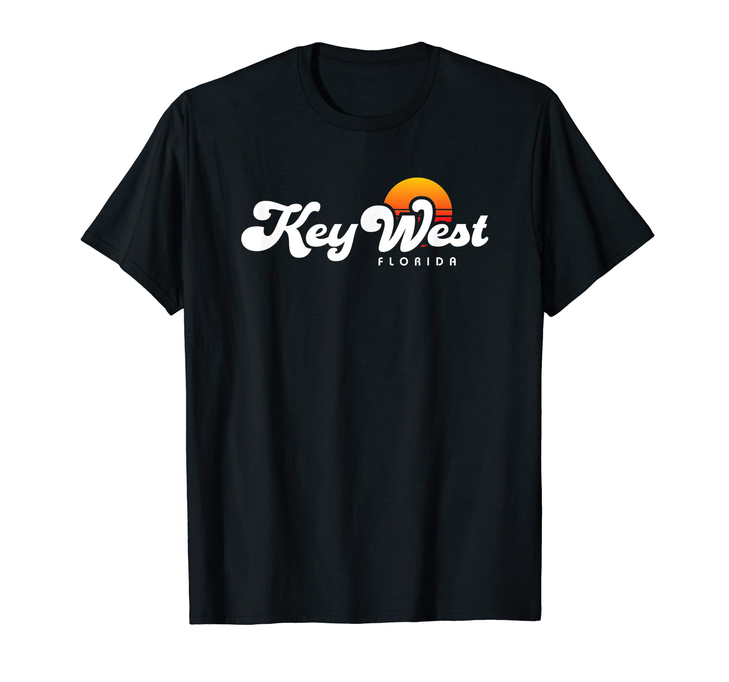Sunset Key West Florida Vacation Souvenir T-Shirt - Custom Art Print Unisex - T-Shirt, Sweatshirt, Hoodie