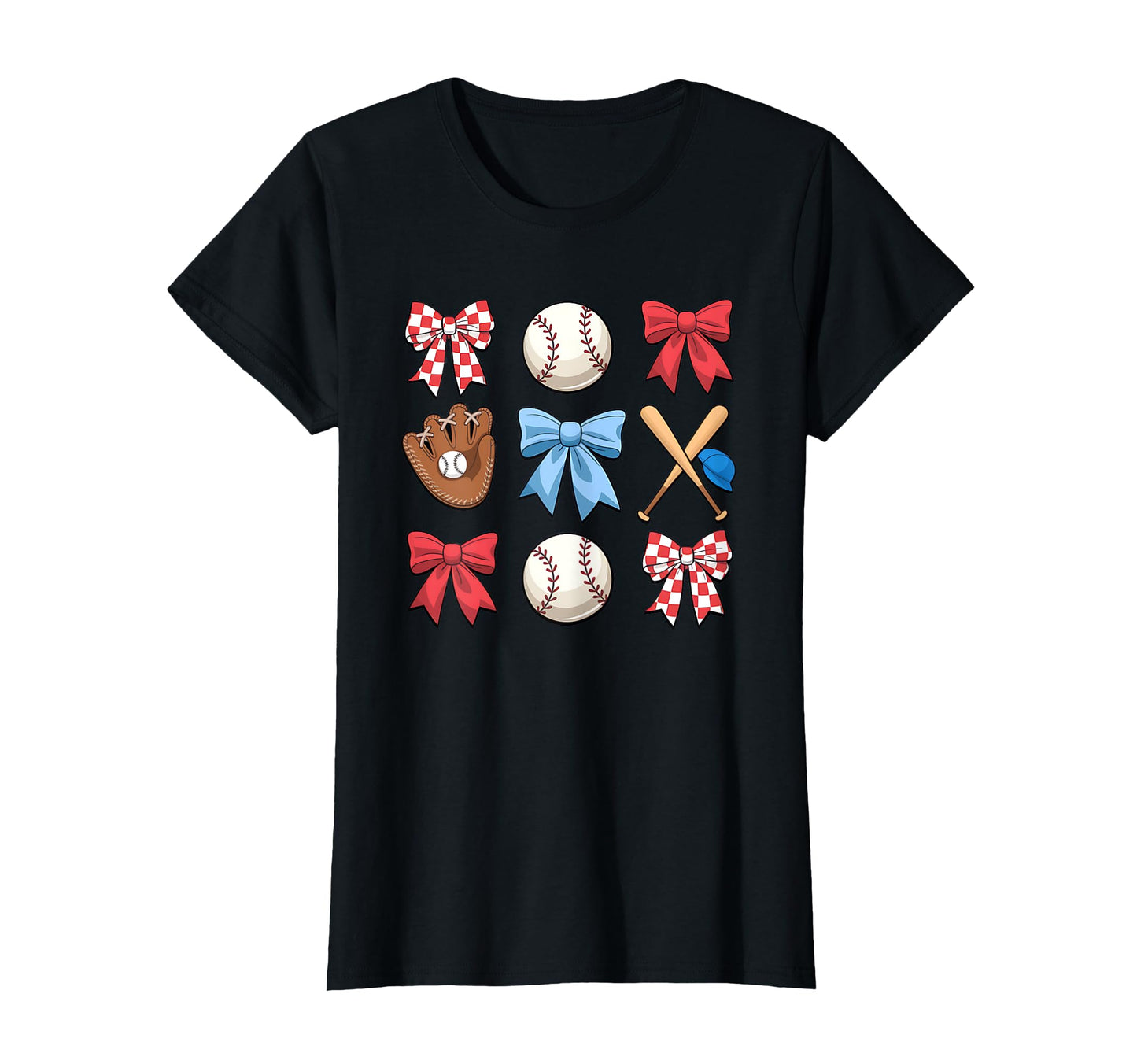 Baseball Sister Coquette Bow Mothers T-Shirt - Trendy Graphic Men Women - T-Shirt, Sweatshirt, Hoodie