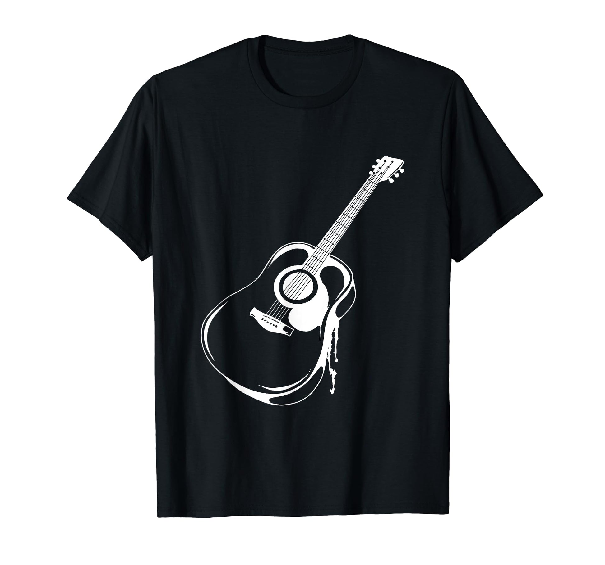 Acoustic Guitar Musician Player T-Shirt - Graphic Print Men Women - T-Shirt, Sweatshirt, Hoodie