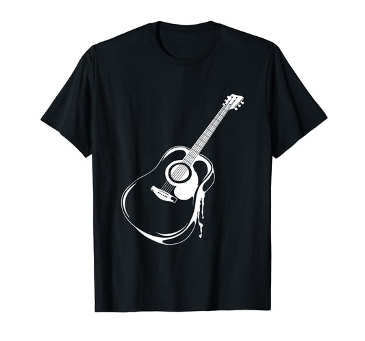 Acoustic Guitar Musician Player T-Shirt - Graphic Print Men Women - T-Shirt, Sweatshirt, Hoodie