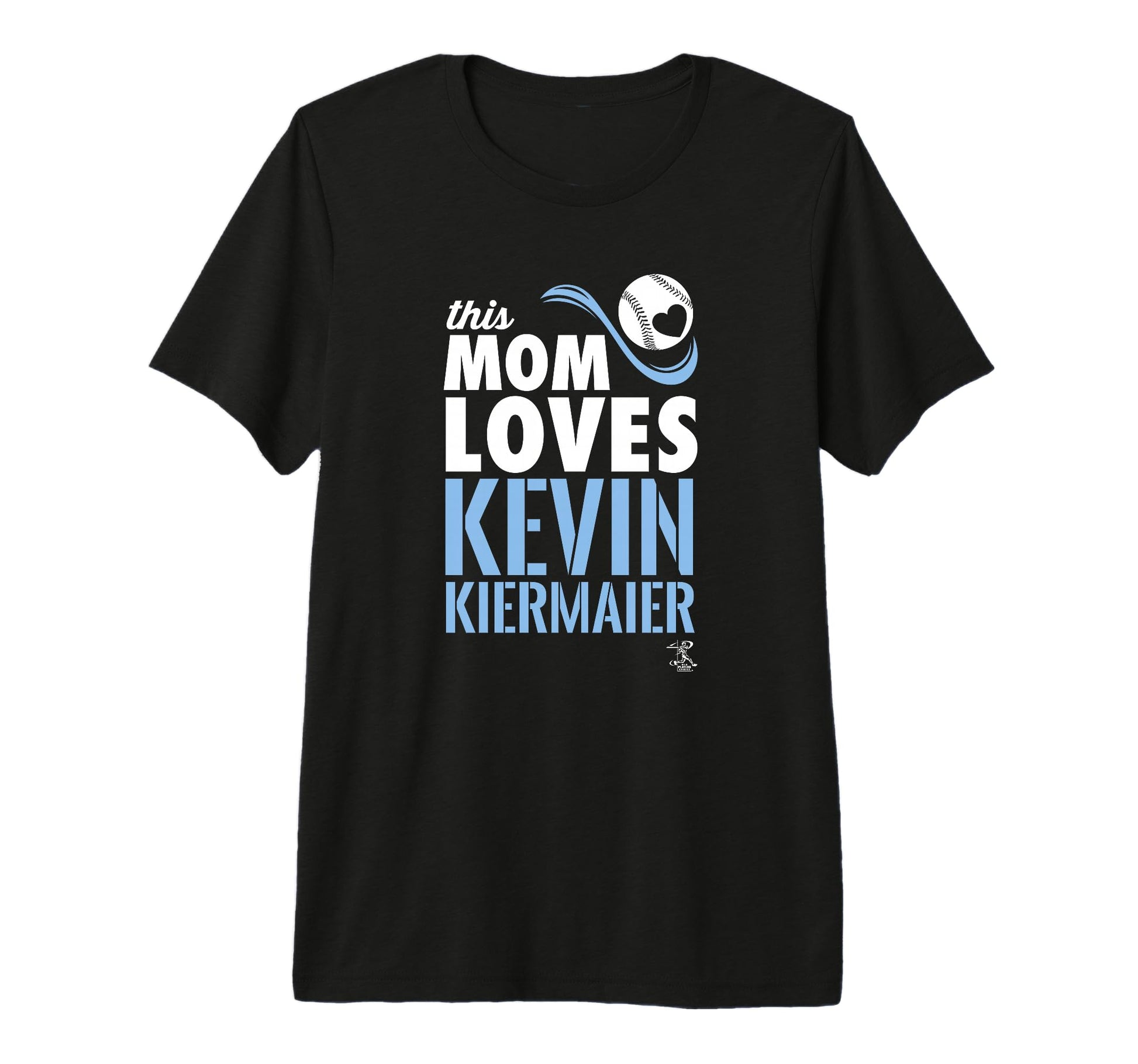 Kevin Kiermaier This Mom Loves Tri Blend T-Shirt - Custom Art Print Unisex - T-Shirt, Sweatshirt, Hoodie