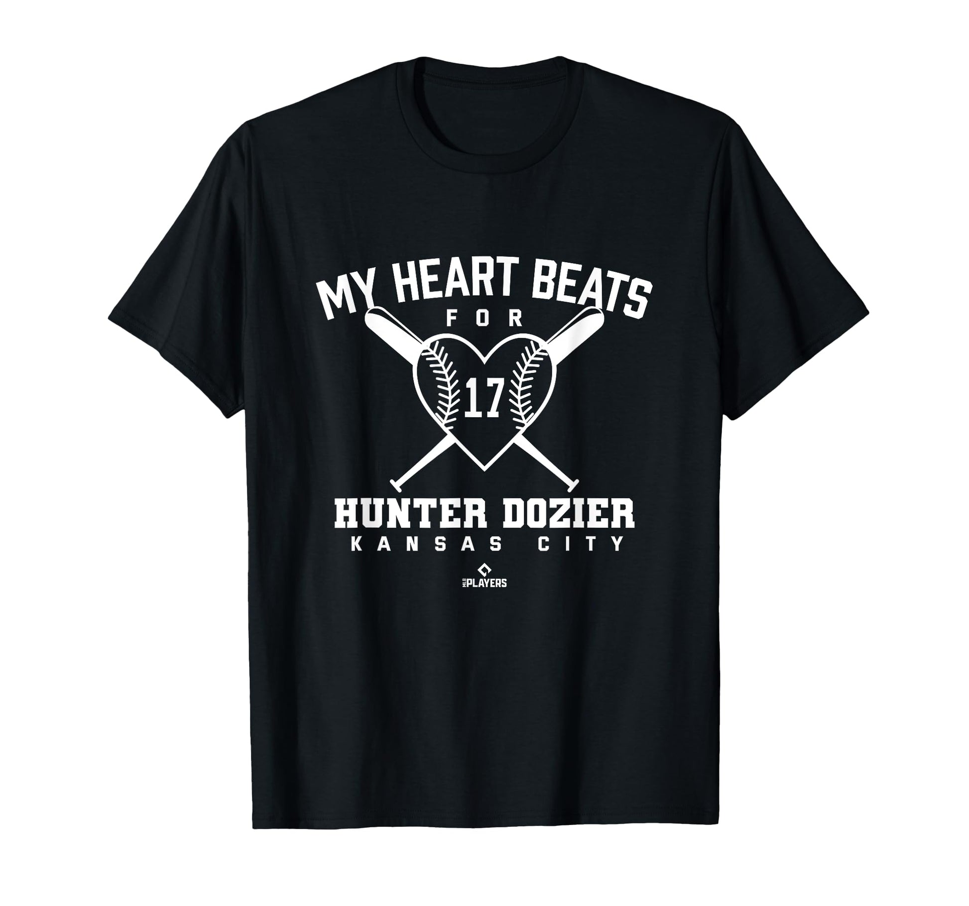 My Heart Beats Hunter Dozier T-Shirt - Custom Art Print Men Women - T-Shirt, Sweatshirt, Hoodie