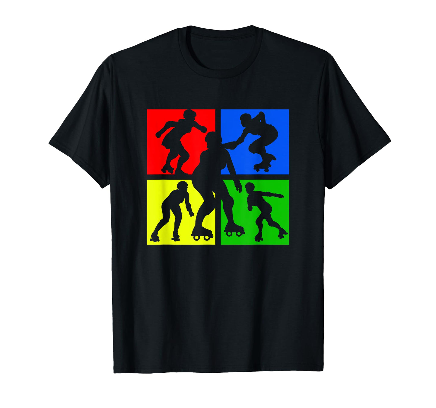 Roller Skater Derby Skates Roller Skating T-Shirt - Minimalist Print Unisex - T-Shirt, Sweatshirt, Hoodie