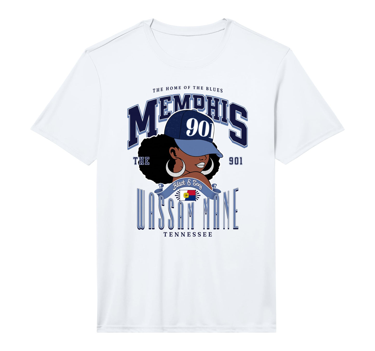 Mens 901 Memphis Hometown Pride Black T-Shirt - Streetwear Style Unisex - T-Shirt, Sweatshirt, Hoodie