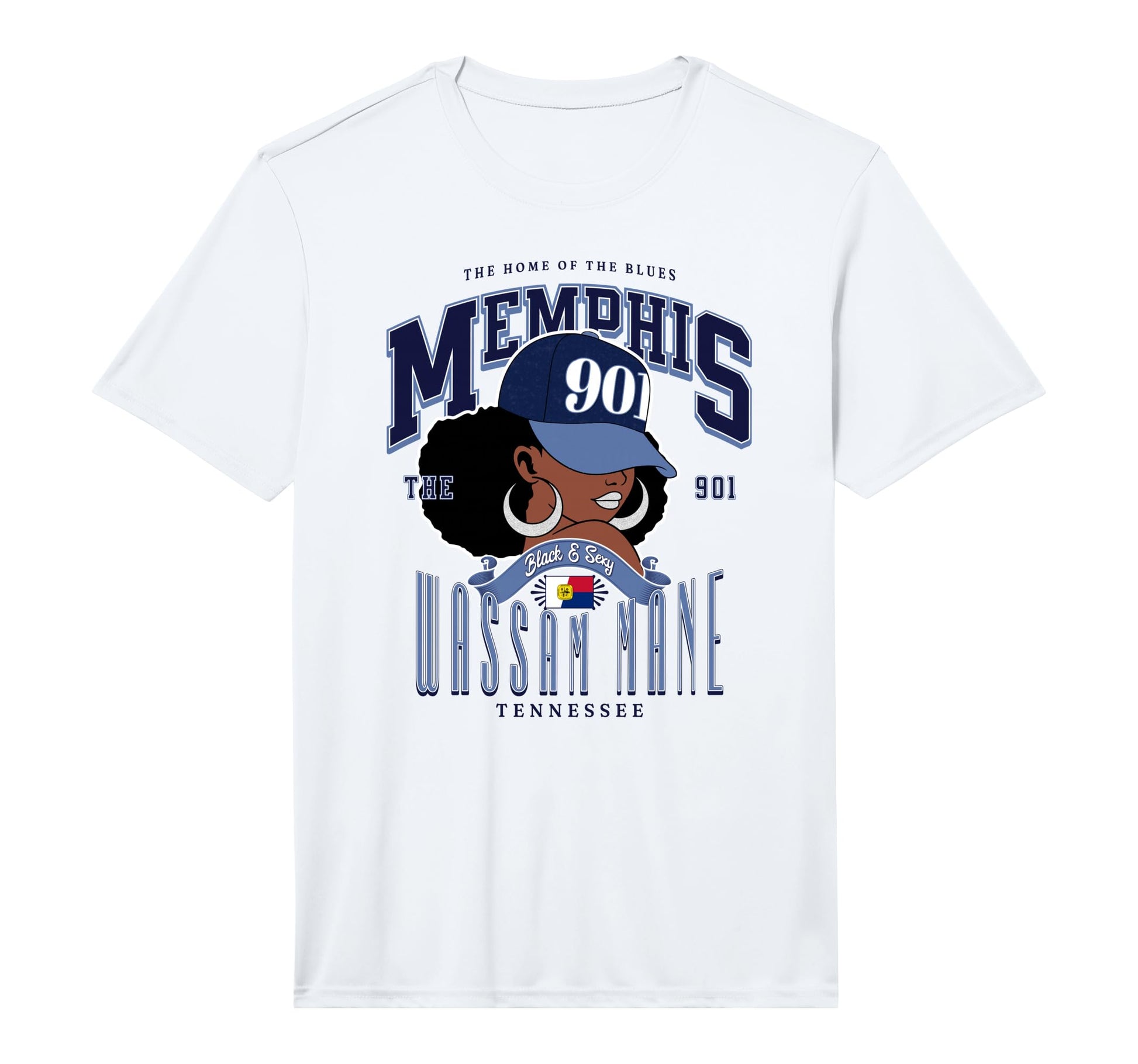 Mens 901 Memphis Hometown Pride Black T-Shirt - Streetwear Style Unisex - T-Shirt, Sweatshirt, Hoodie