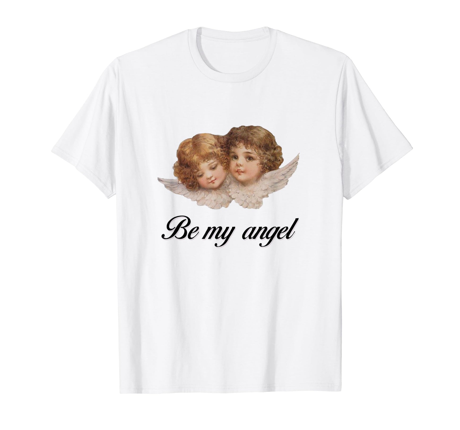 Angel Coquette Girlcore Y2K Aesthetic T-Shirt - Trendy Graphic Men Women - T-Shirt, Sweatshirt, Hoodie