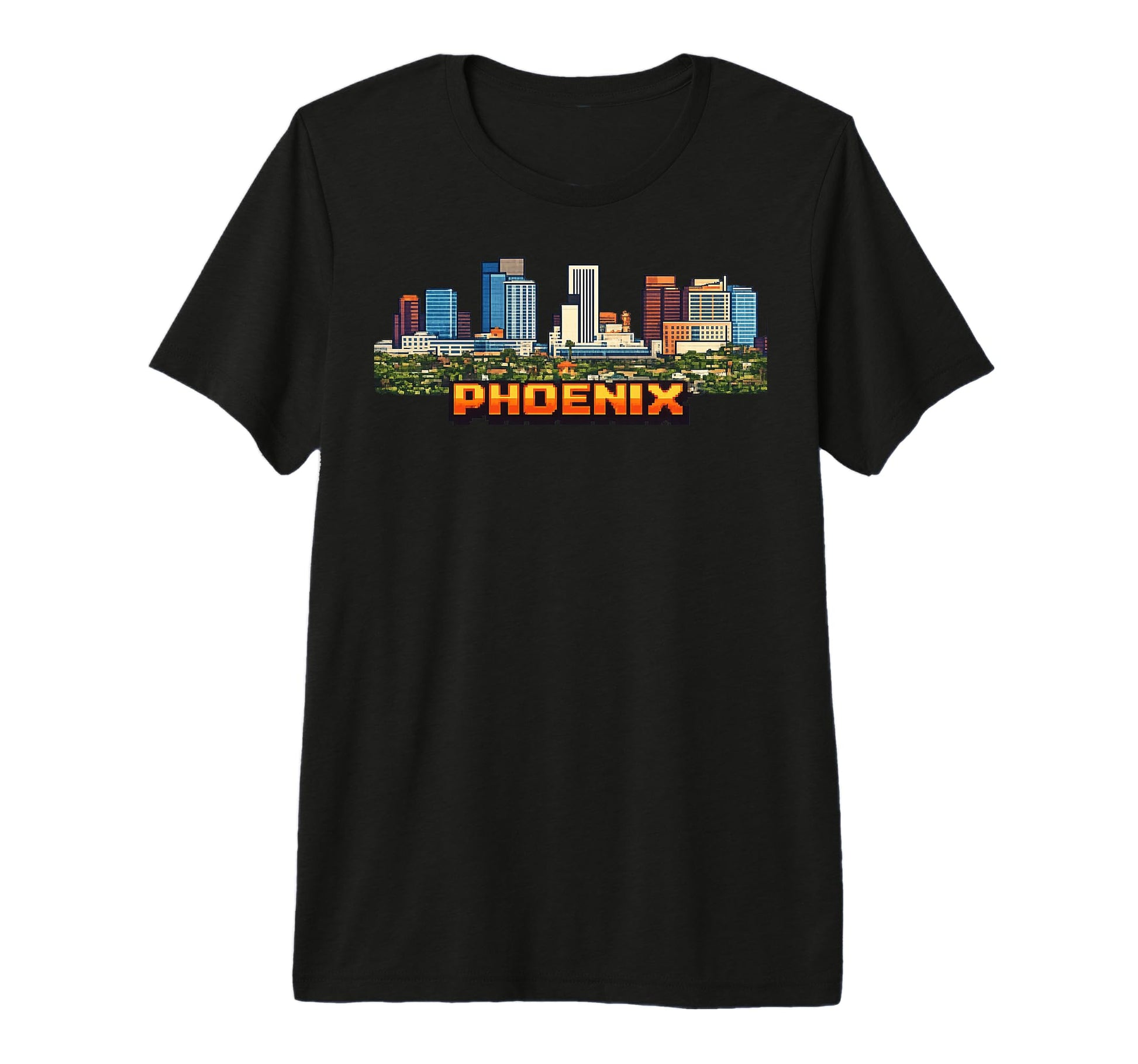 Phoenix 8 Bit Video Arcade Gamer T-Shirt - Casual Everyday Wear Men Women - T-Shirt, Sweatshirt, Hoodie