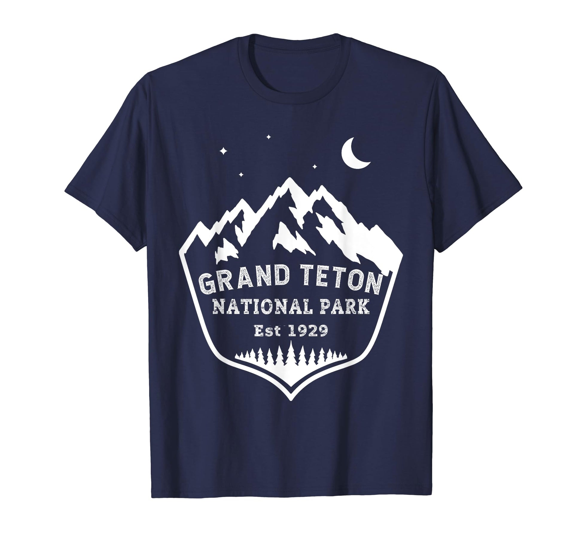Mountains Grunge Grand Teton National T-Shirt - Unique Graphic for Adults - T-Shirt, Sweatshirt, Hoodie
