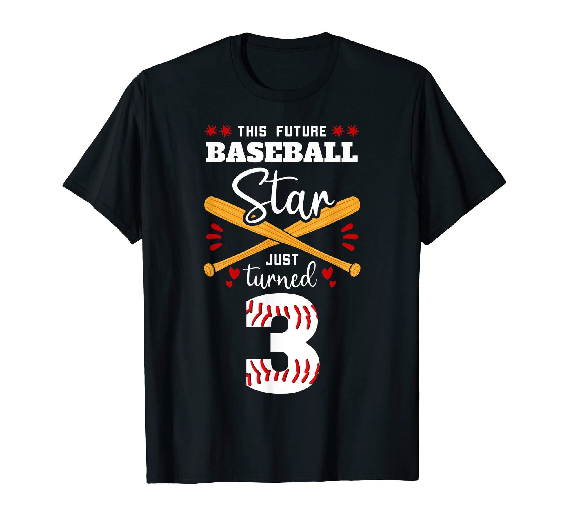 This Future Baseball Star Just Turned T-Shirt - Novelty Apparel Men Women - T-Shirt, Sweatshirt, Hoodie