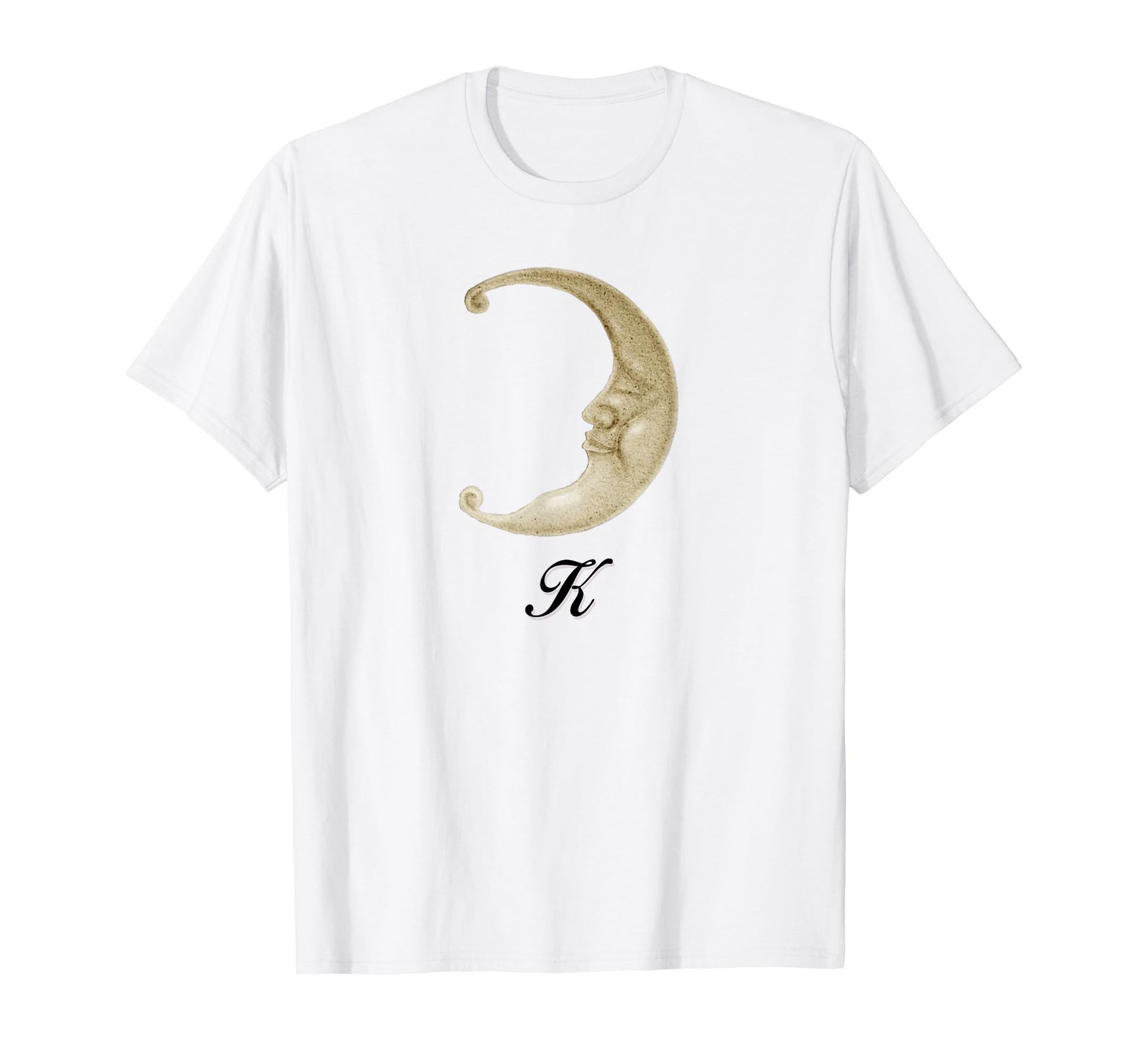 Moon K Coquette Girlcore Y2K Aesthetic T-Shirt - Minimalist Print Unisex - T-Shirt, Sweatshirt, Hoodie