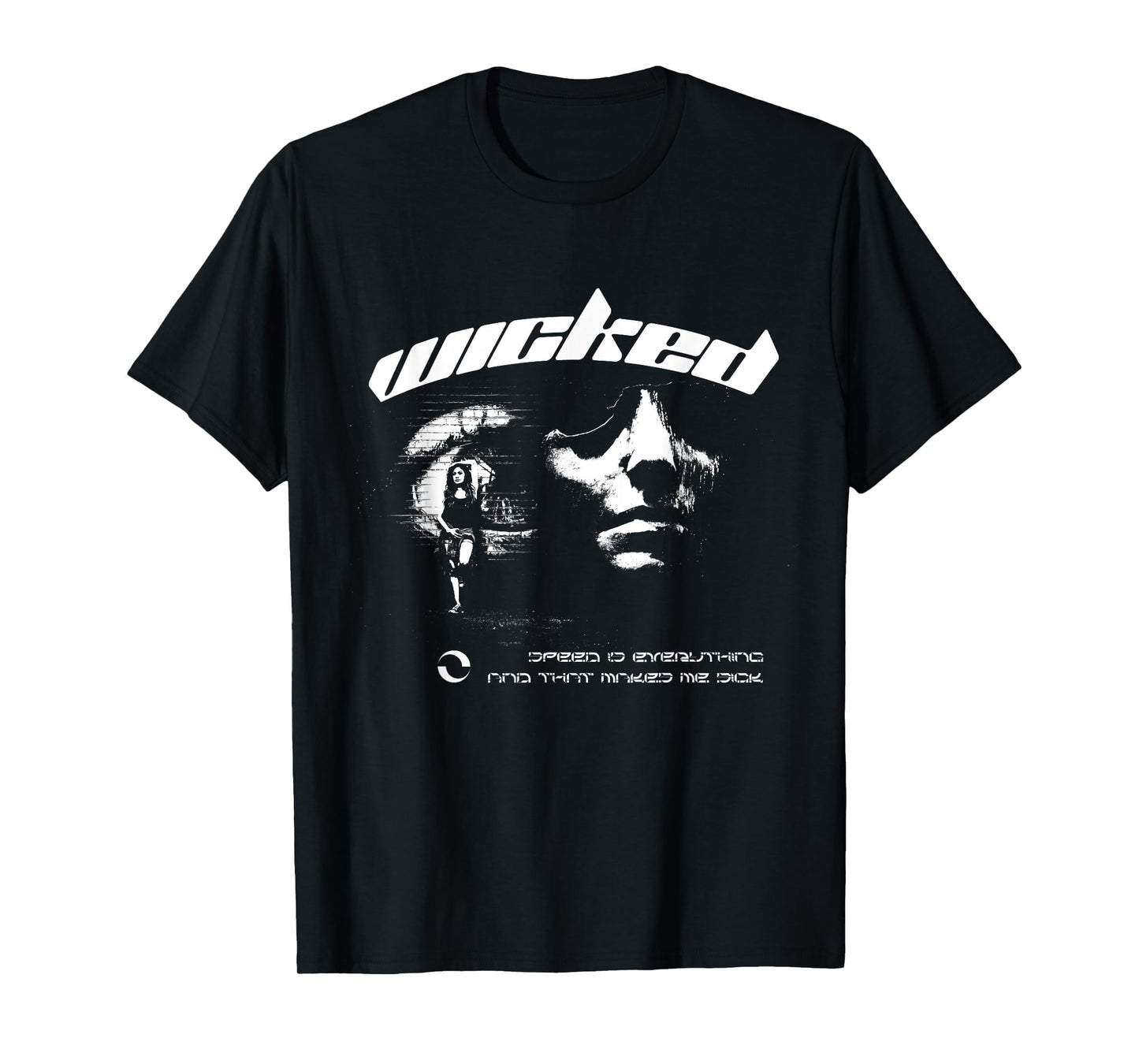 Aesthetic Y2K Alt Grunge Wicked Streetwear T-Shirt - Unique Graphic Unisex - T-Shirt, Sweatshirt, Hoodie