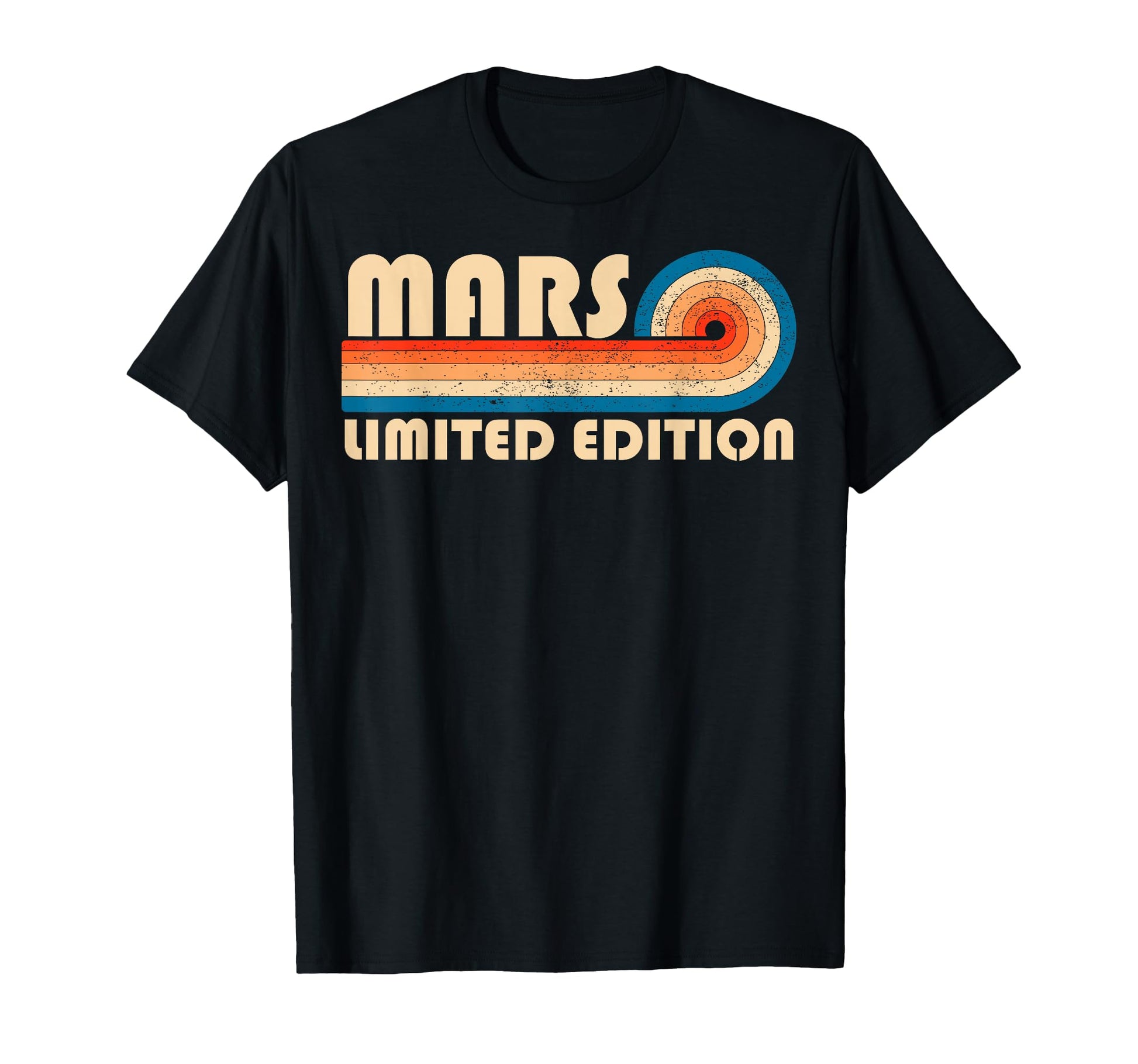 Mars 70S 80S Sunset Stripe T-Shirt - Aesthetic Graphic Unisex - T-Shirt, Sweatshirt, Hoodie