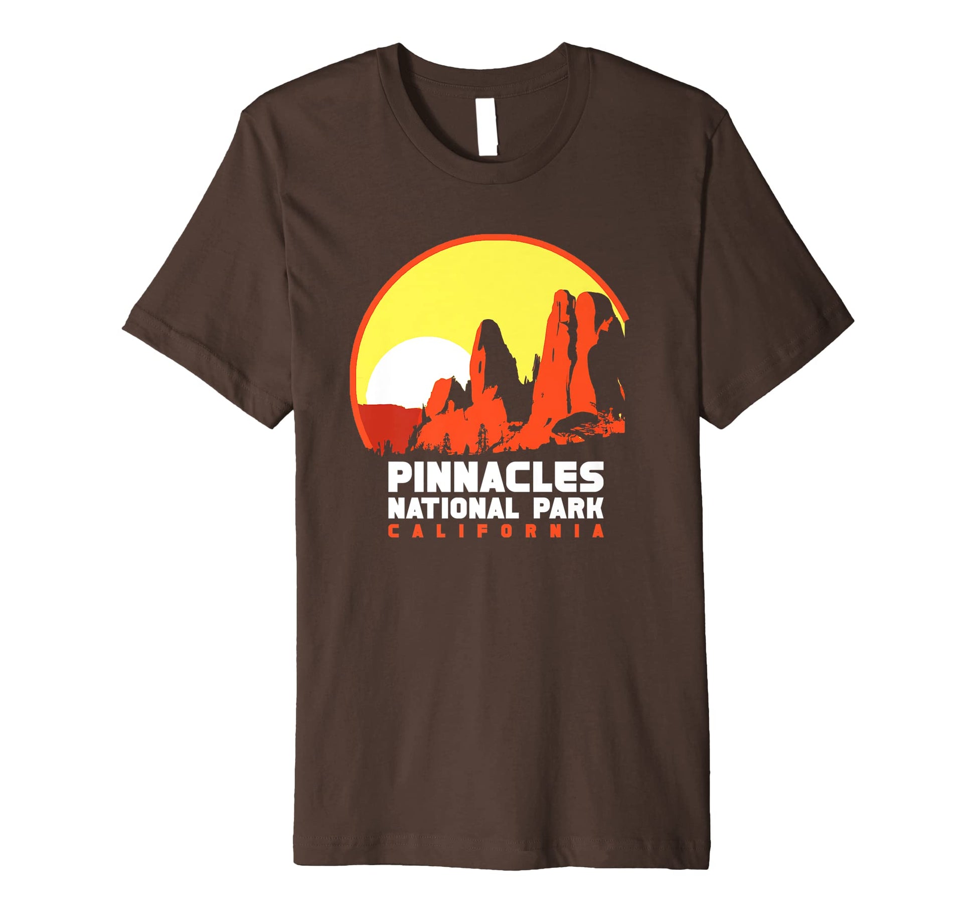 Pinnacles National Park 80S T-Shirt - Casual Everyday Wear Unisex - T-Shirt, Sweatshirt, Hoodie