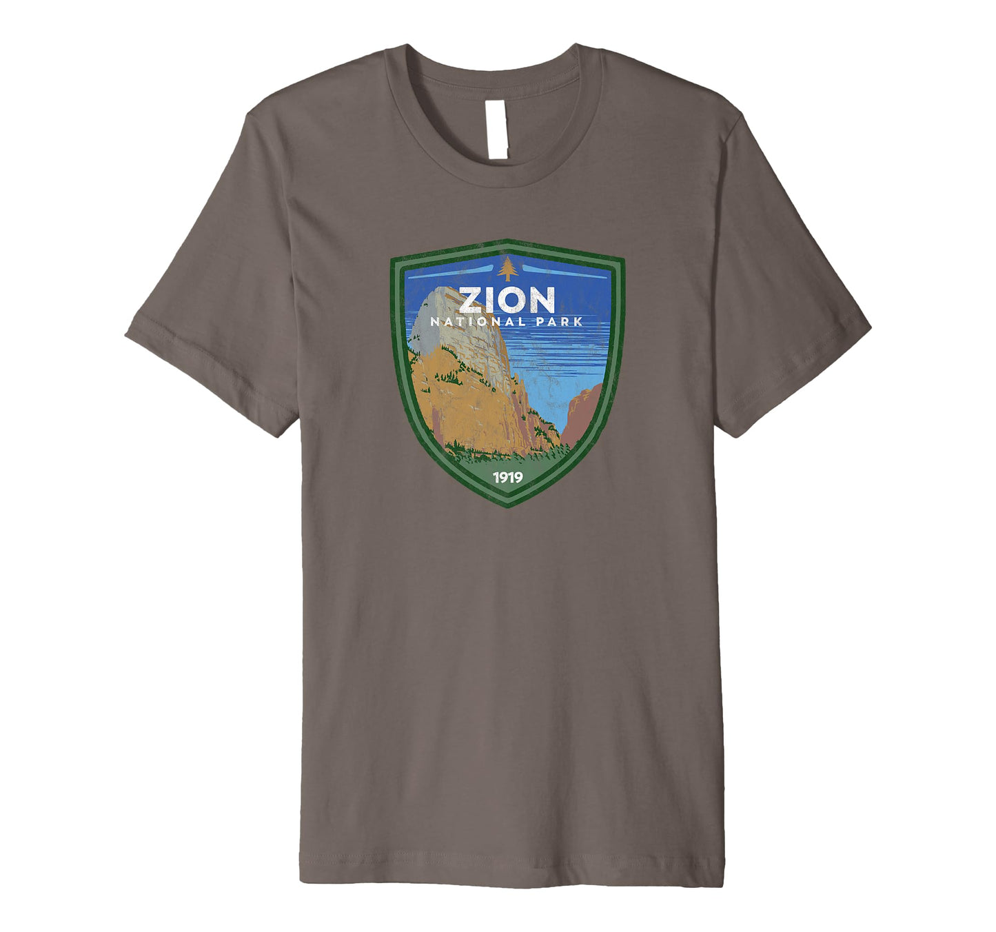 Zion National Park T-Shirt - Casual Everyday Wear for Adults - T-Shirt, Sweatshirt, Hoodie