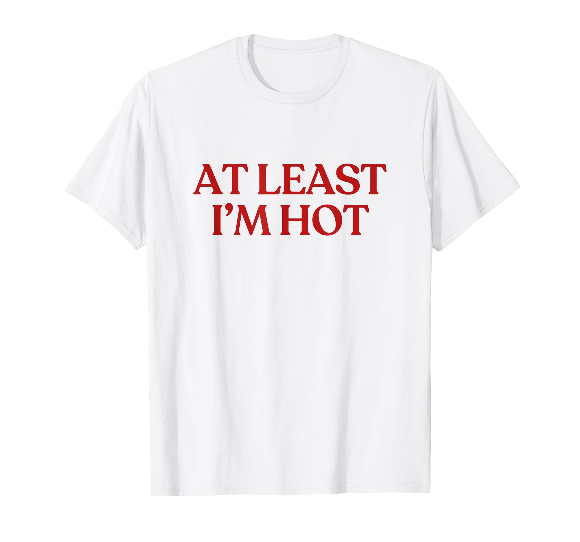 Least Im Hot Y2K Aesthetic Trendy T-Shirt - Minimalist Print for Adults - T-Shirt, Sweatshirt, Hoodie