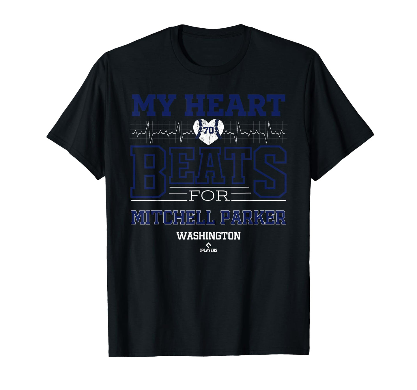 My Heart Beats Mitchell Parker Washington T-Shirt - Unique Graphic Unisex - T-Shirt, Sweatshirt, Hoodie