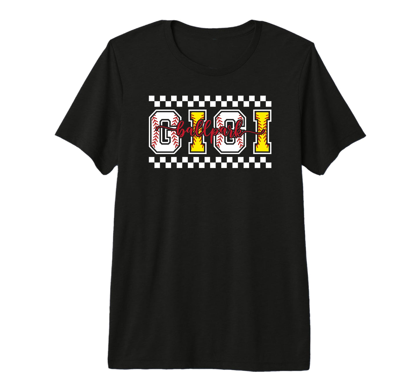Ballpark Gigi Softball Baseball Gigi T-Shirt - Unique Graphic Men Women - T-Shirt, Sweatshirt, Hoodie