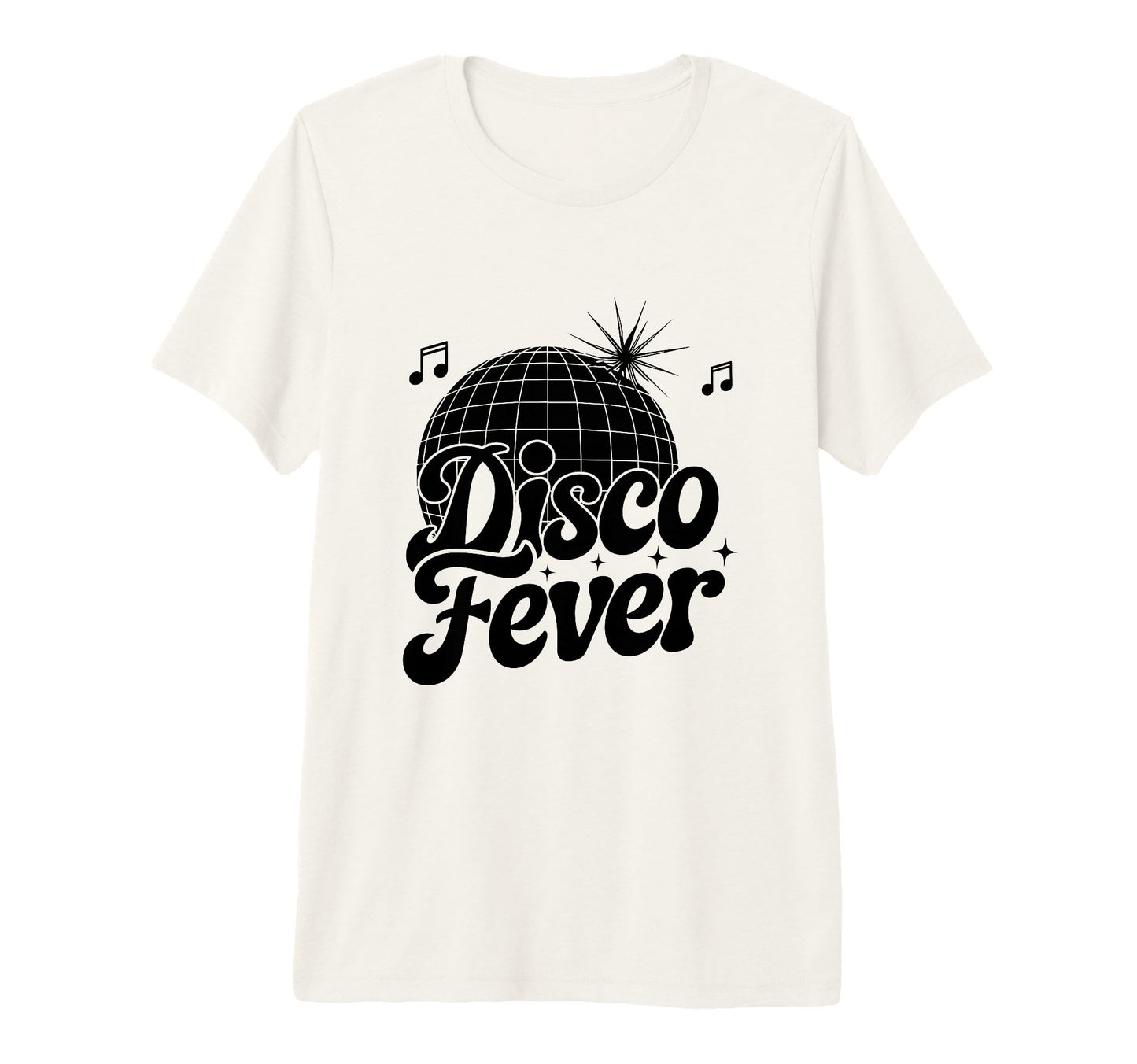Disco Fever 70S Dancing Dance Music Tri T-Shirt - Trendy Graphic Unisex - T-Shirt, Sweatshirt, Hoodie