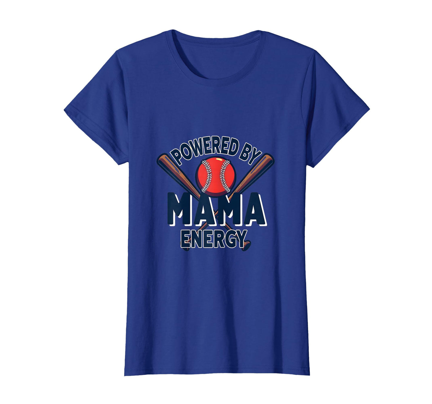 Powered Mama Energy Baseball T-Shirt - Unique Graphic Unisex - T-Shirt, Sweatshirt, Hoodie