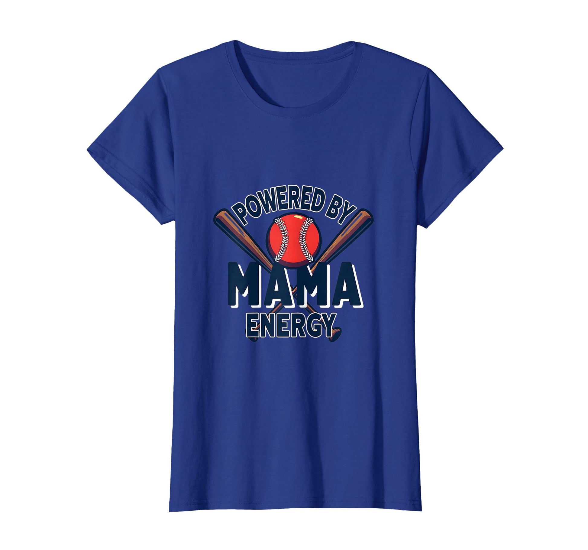 Powered Mama Energy Baseball T-Shirt - Unique Graphic Unisex - T-Shirt, Sweatshirt, Hoodie