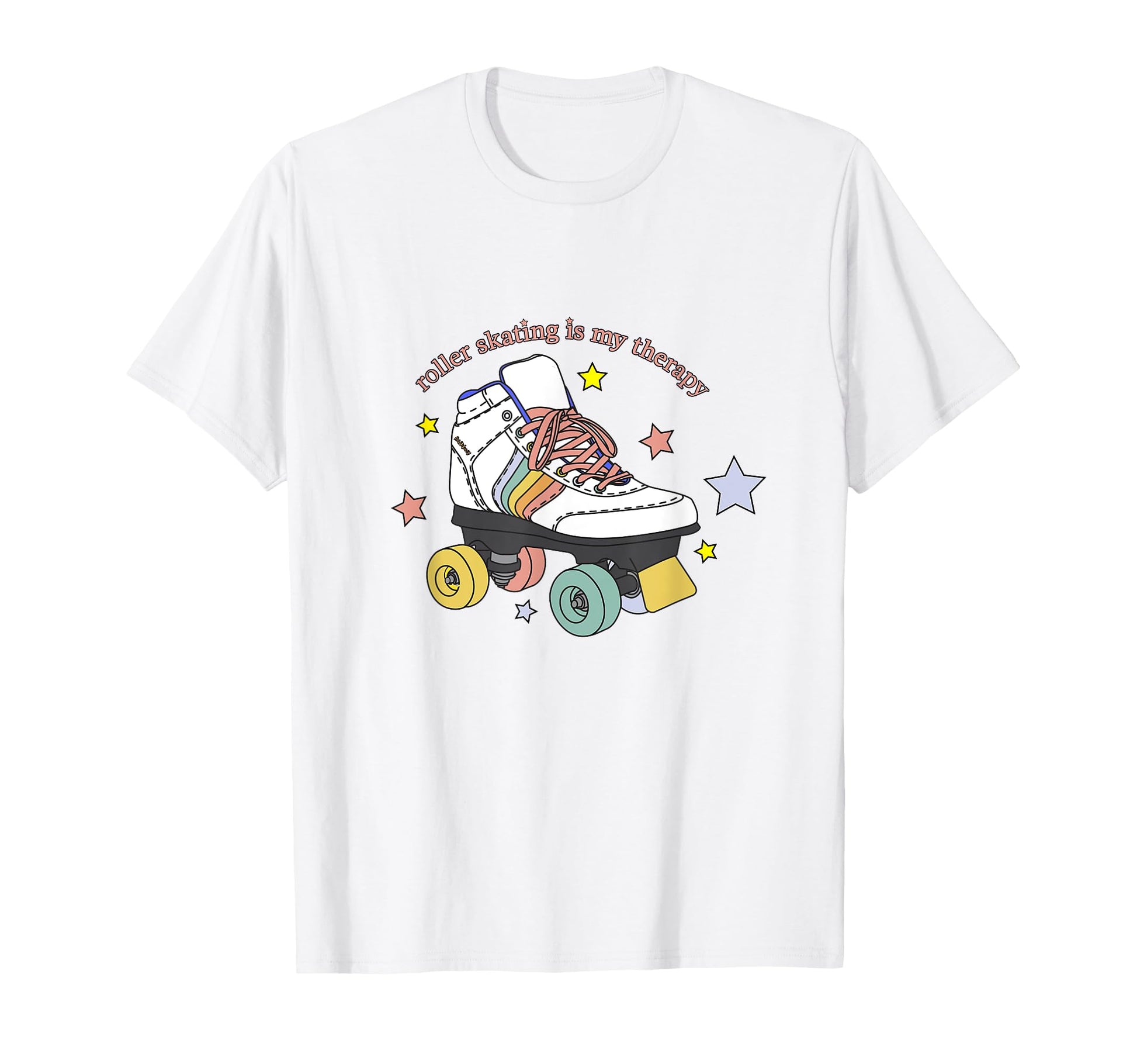 Roller Skating Is My Therapy T-Shirt - Casual Everyday Wear Men Women - T-Shirt, Sweatshirt, Hoodie