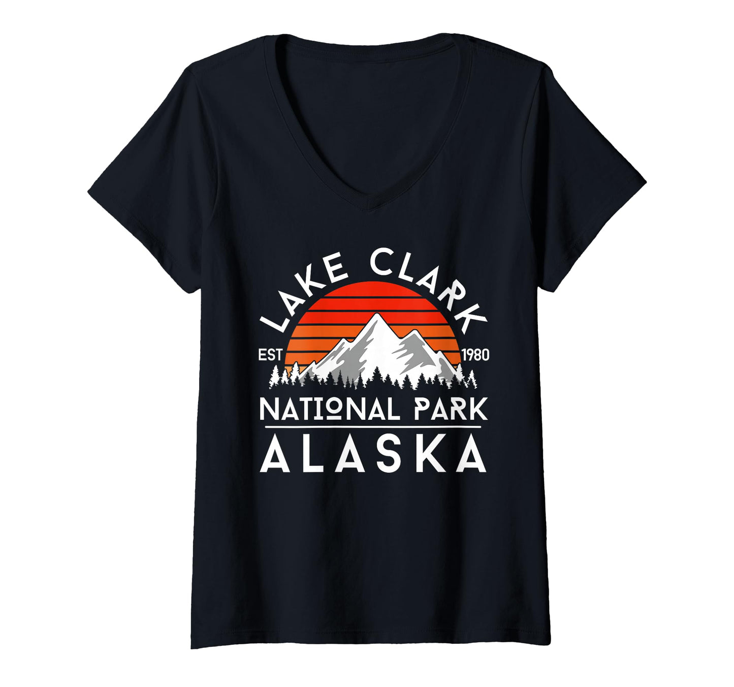 Lake Clark National Park Alaska Usa T-Shirt - Trendy Graphic Men Women - T-Shirt, Sweatshirt, Hoodie