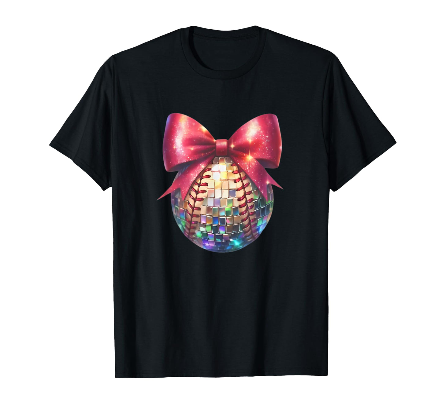 Coquette Disco Ball Disco T-Shirt - Casual Everyday Wear Men Women - T-Shirt, Sweatshirt, Hoodie