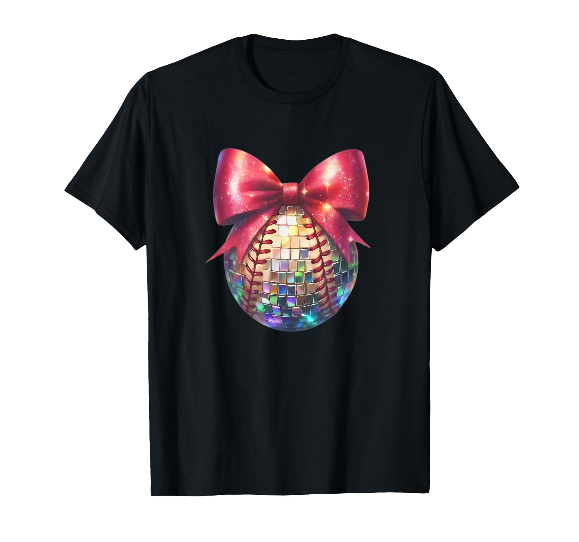 Coquette Disco Ball Disco T-Shirt - Casual Everyday Wear Men Women - T-Shirt, Sweatshirt, Hoodie