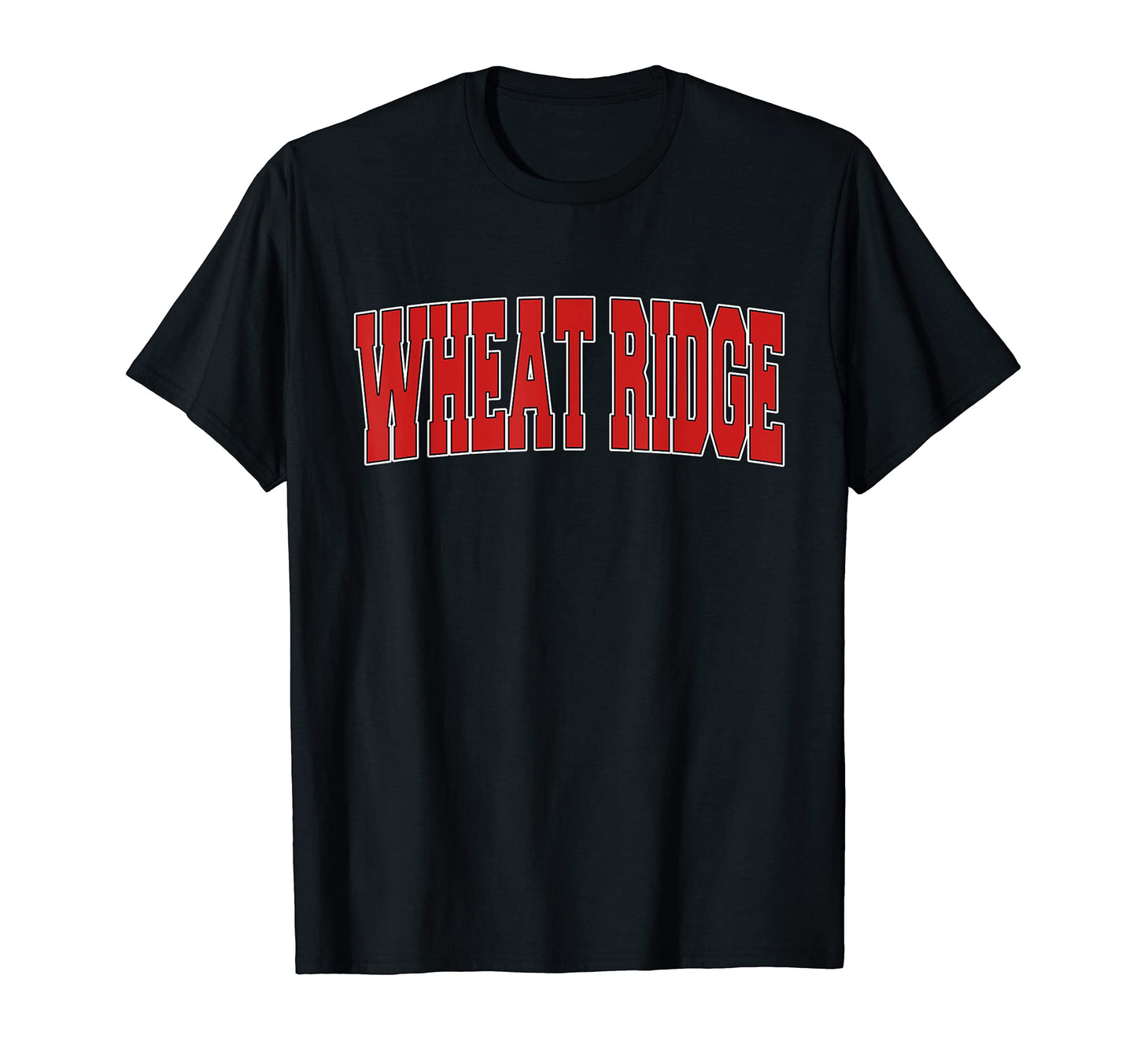 Wheat Ridge Co Colorado Varsity Usa T-Shirt - Novelty Apparel for Adults - T-Shirt, Sweatshirt, Hoodie
