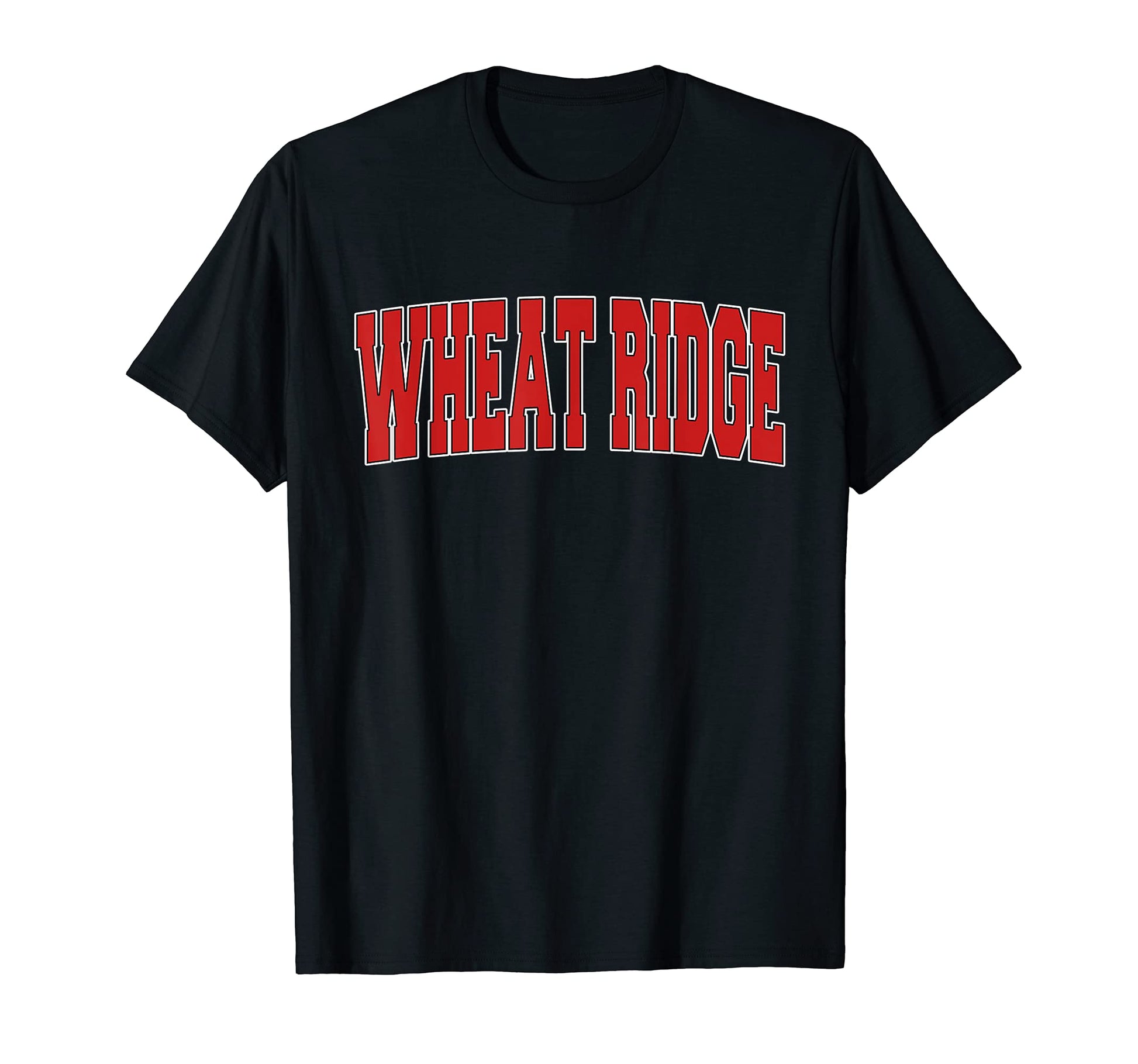 Wheat Ridge Co Colorado Varsity Usa T-Shirt - Novelty Apparel for Adults - T-Shirt, Sweatshirt, Hoodie