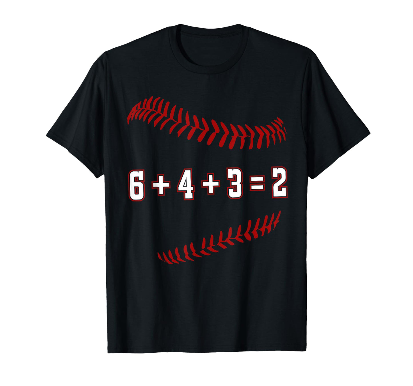 Funny Baseball Gift 6 4 3 2 Baseball T-Shirt - Minimalist Print Unisex - T-Shirt, Sweatshirt, Hoodie