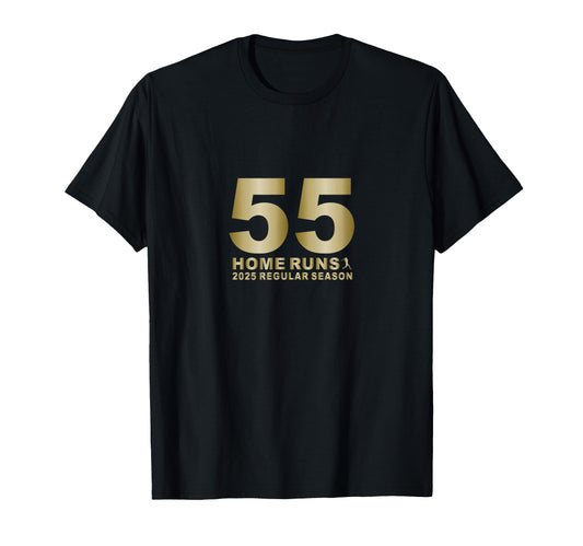 55 Home Runs T-Shirt - Graphic Print Men Women - T-Shirt, Sweatshirt, Hoodie